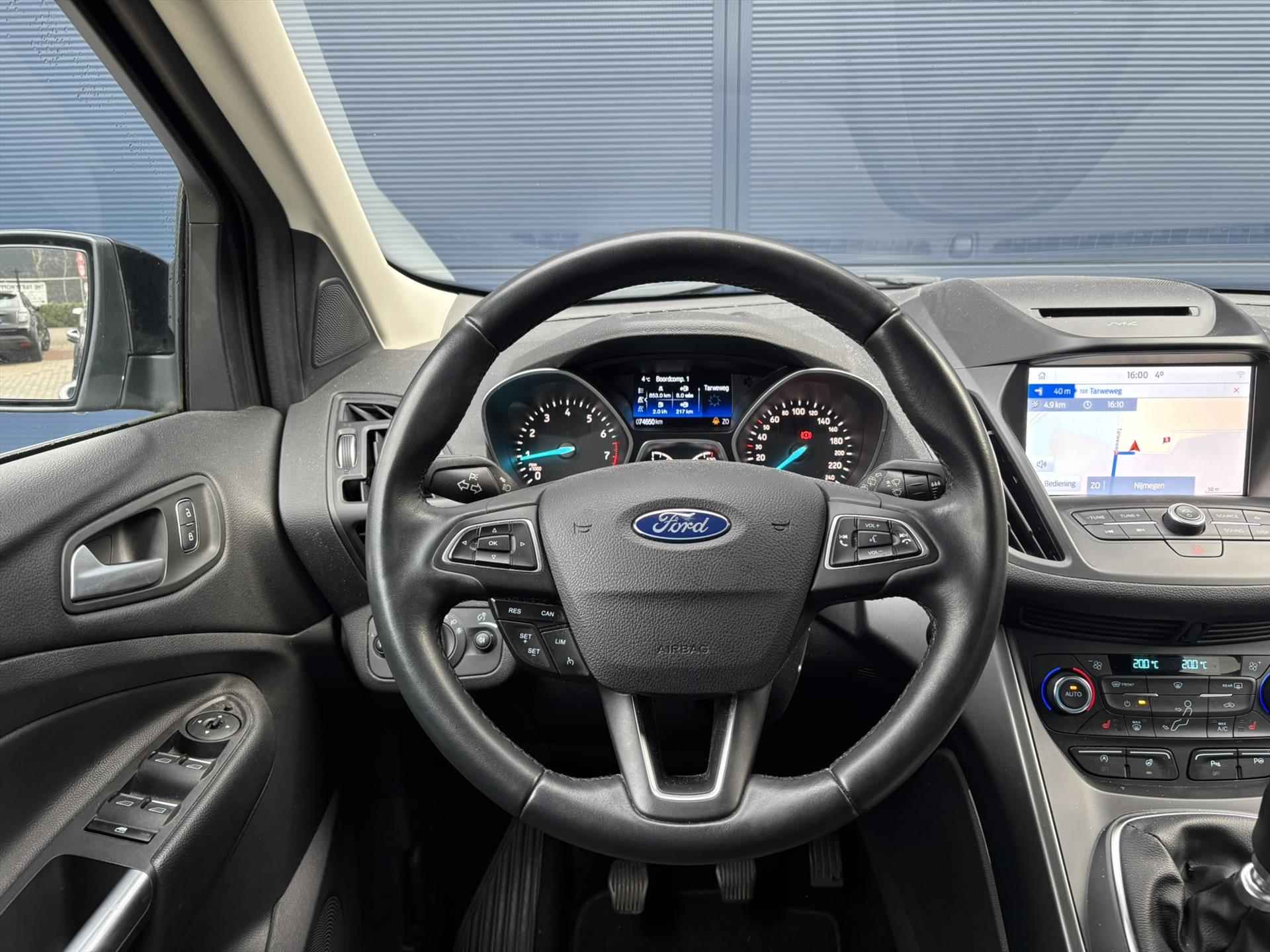 Ford Kuga 1.5 EcoBoost 150PK 2WD Titanium | Navigatie | Cruise Control | Parkeersensoren voor & achter - 9/30