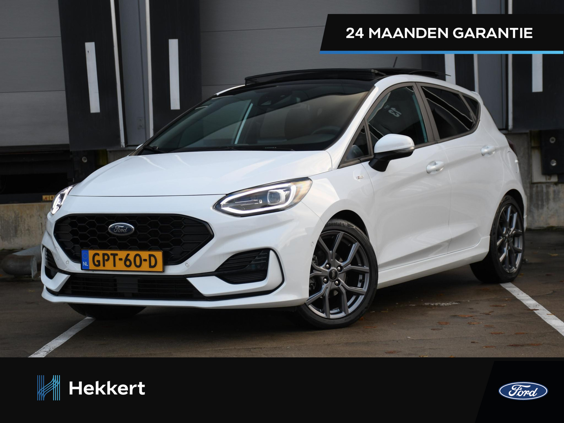 Ford Fiesta ST-Line X 1.0 EcoBoost Hybrid 125pk Automaat SCHUIF-DAK | B&O | WINTER PACK | CRUISE.C | 17''LM | LED | DAB