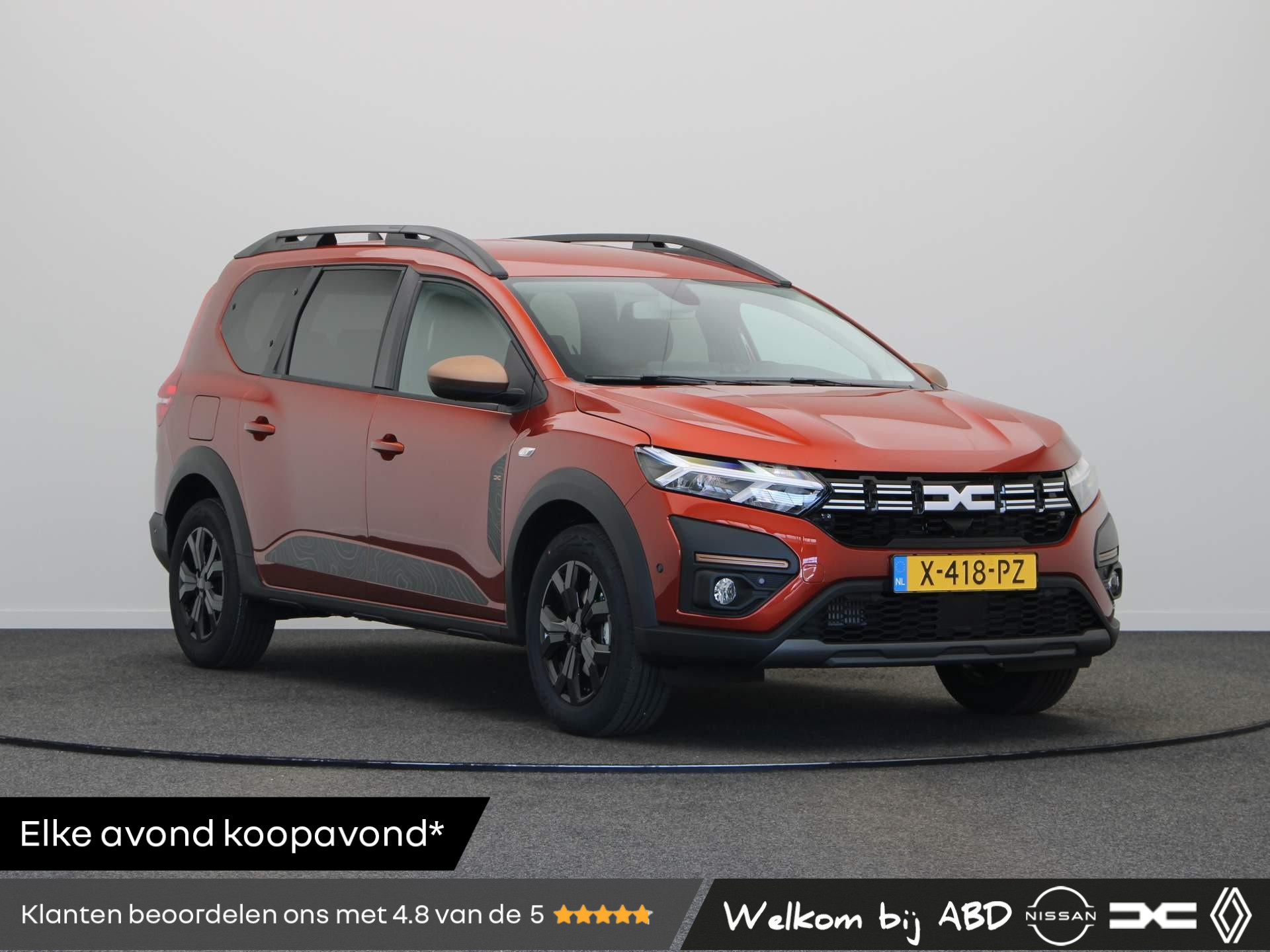 Dacia Jogger TCe 110pk Extreme 7p. | Pack Extreme | Apple Carplay / Android Auto | Stoelverwarming | Dodehoekdetectie | Achteruitrijcamera | bij viaBOVAG.nl