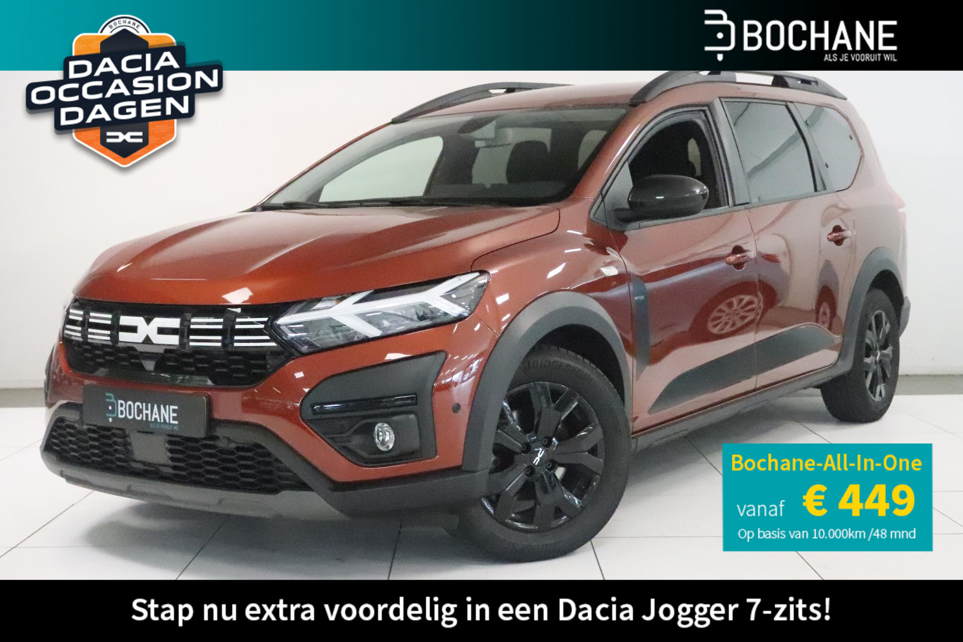 Dacia Jogger 1.0 TCe 110 Extreme 7p. | 7-persoons | Navigatie | Achteruitrijcamera |