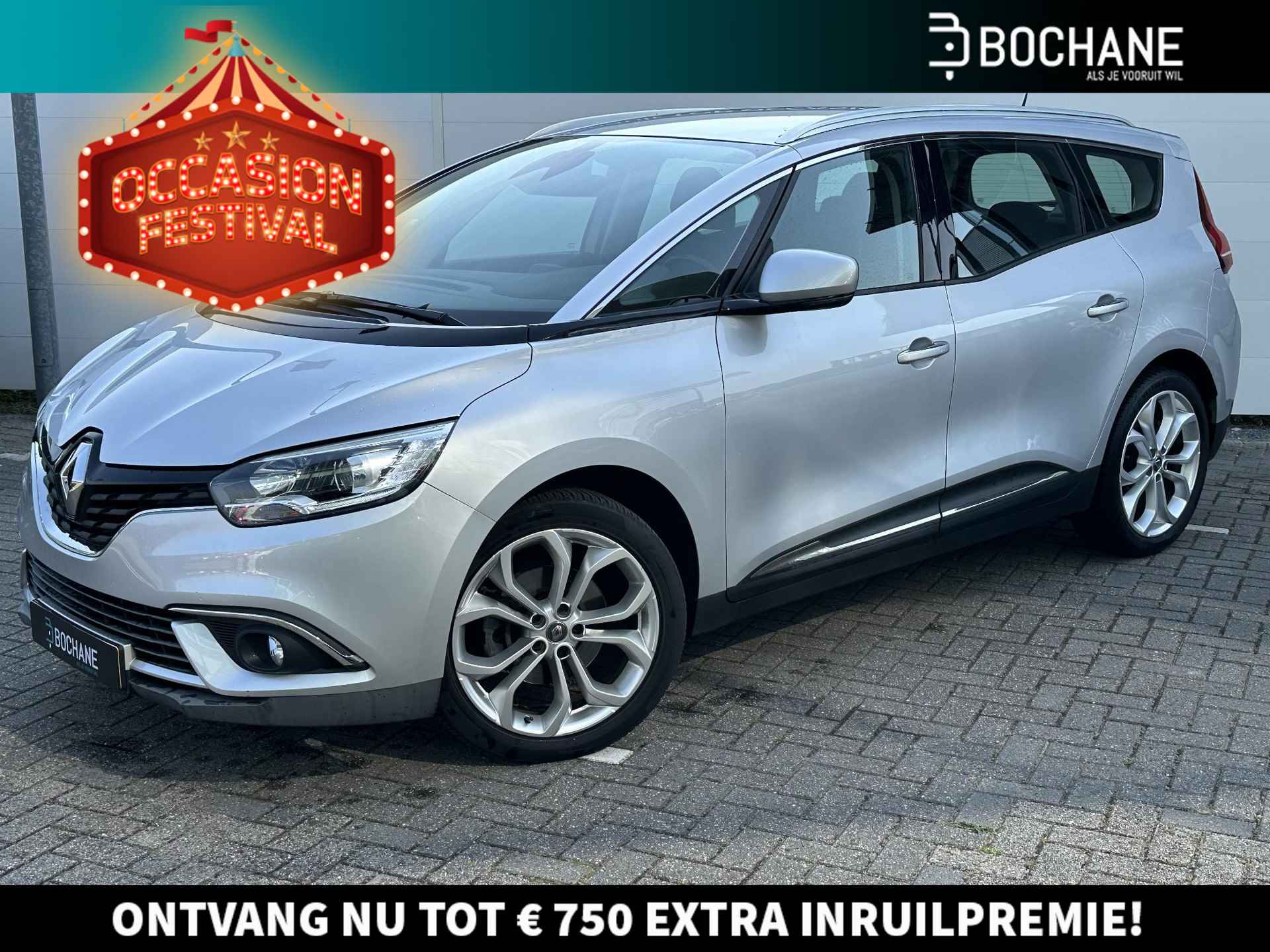 Renault Grand Scénic 1.3 TCe 115 Zen 7p. | Trekhaak | Navi | Cruise | Goed Onderhouden | Geen Import! - 1/42