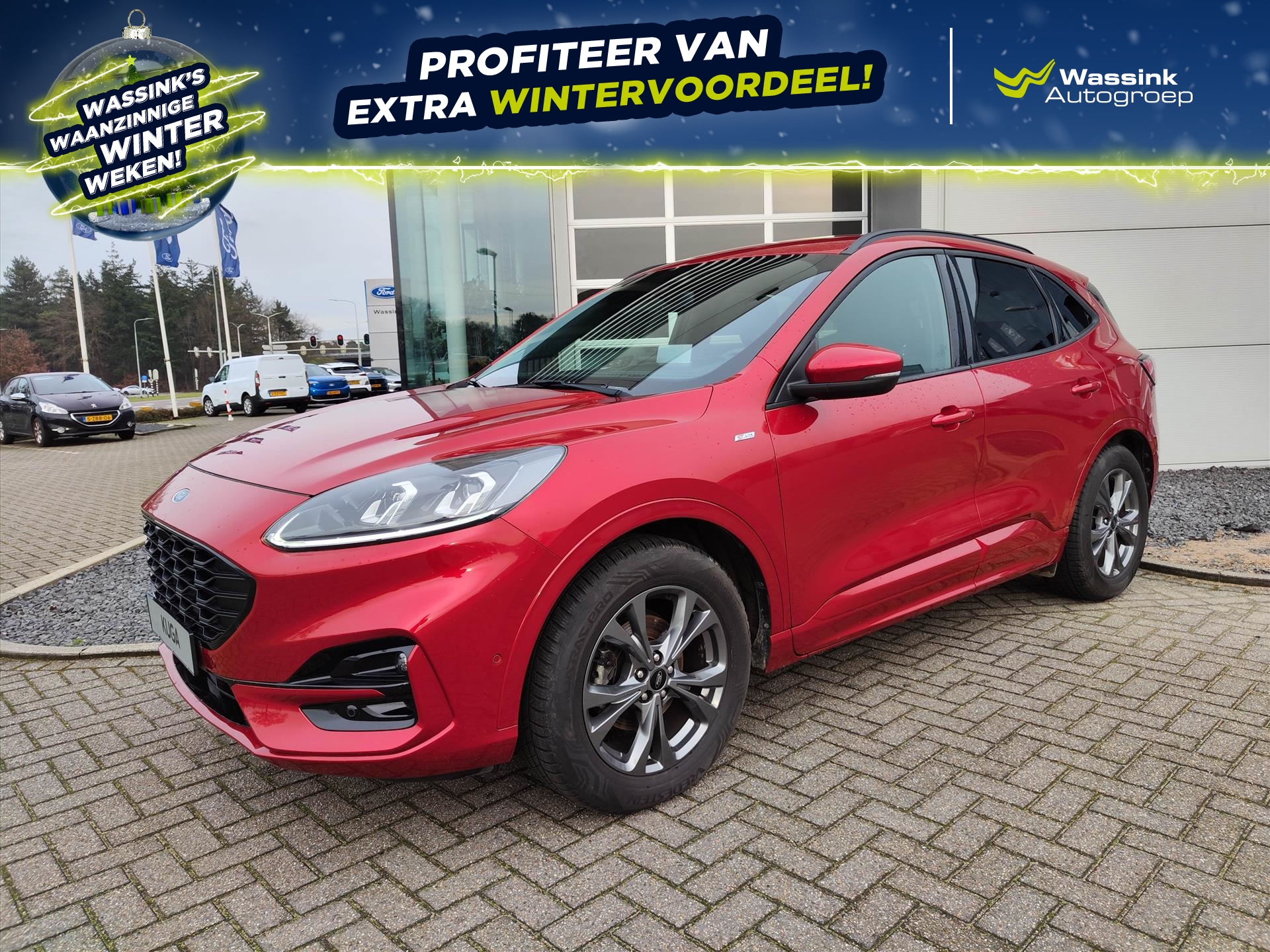 FORD Kuga 1.5 EcoBoost 150PK 2WD ST-Line X | Trekhaak | Adaptive cruise control | 360 Camera |