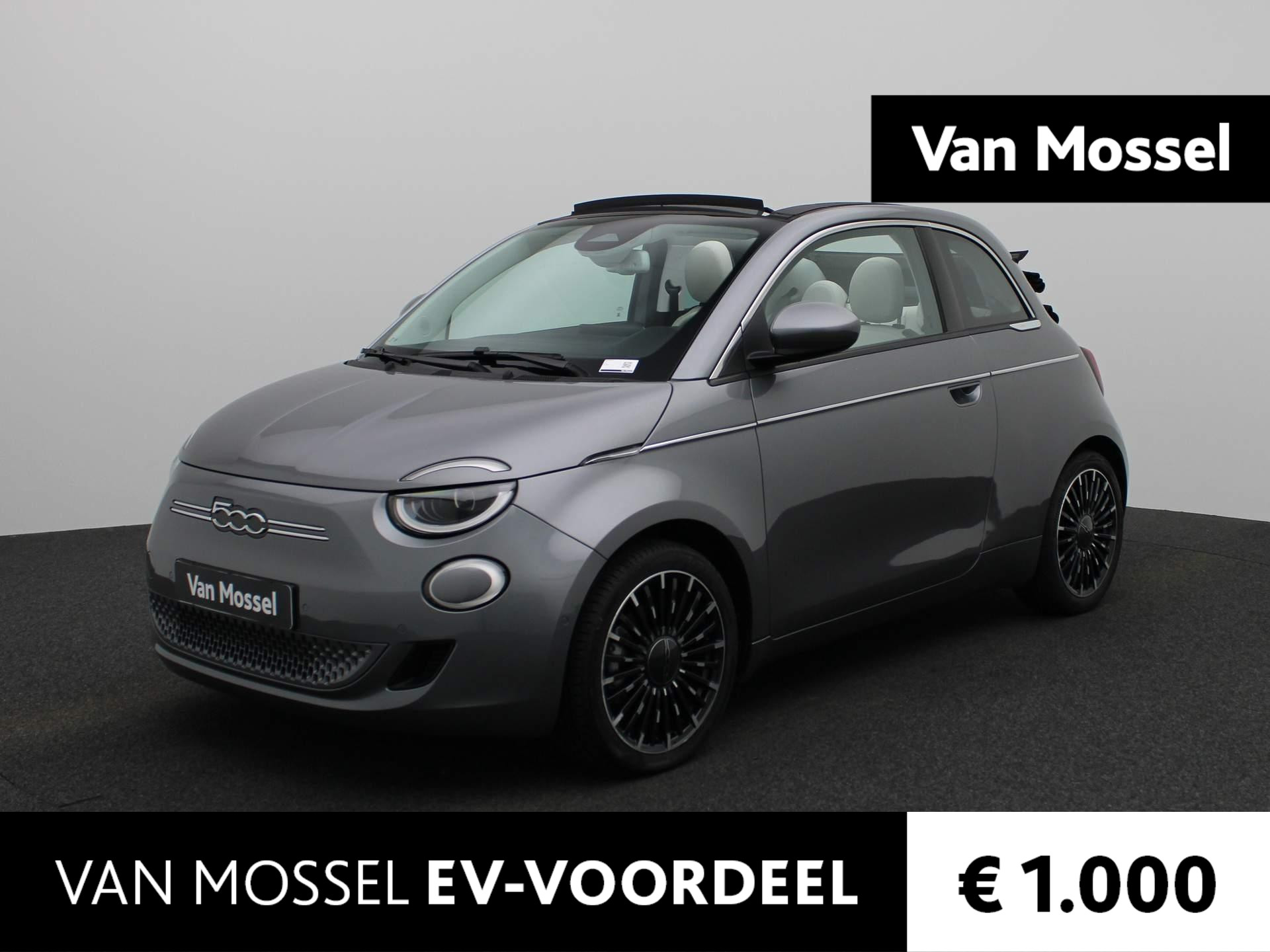 Fiat 500e C La Prima 42 kWh | Lederen bekleding| Navigatie | Apple carplay / Android auto | Parkeer camera | Parkeer sensoren | Lichtmetalen velgen | LED |