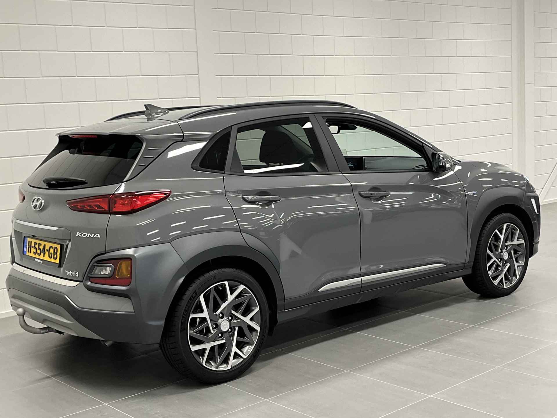 Hyundai KONA 1.6 GDI HEV Premium FULL LED | LEDER | 18 INCH VELGEN | ZEER COMPLEET | UNIEKE KILOMETERSTAND! - 5/49