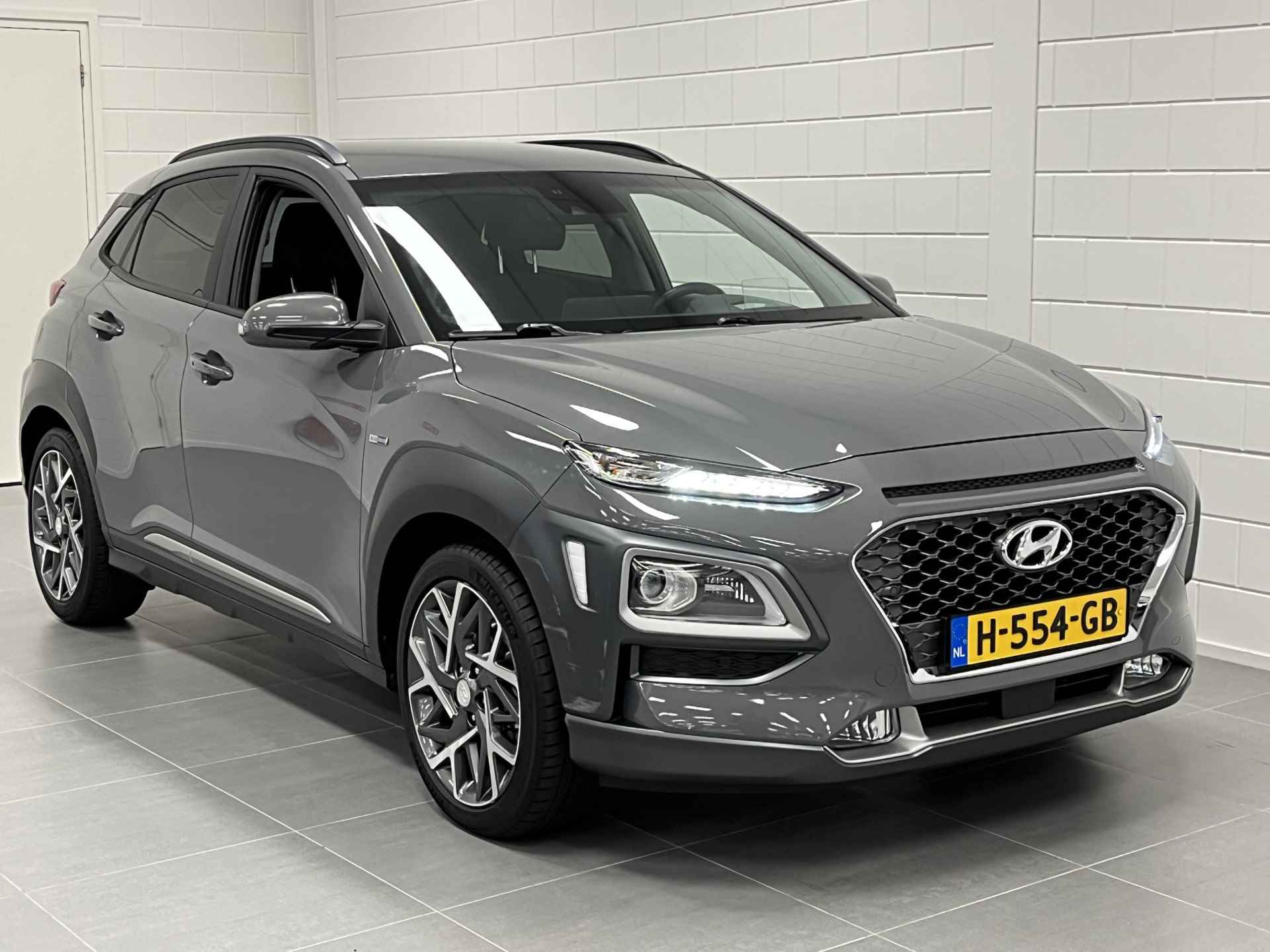 Hyundai KONA 1.6 GDI HEV Premium FULL LED | LEDER | 18 INCH VELGEN | ZEER COMPLEET | UNIEKE KILOMETERSTAND! - 10/49