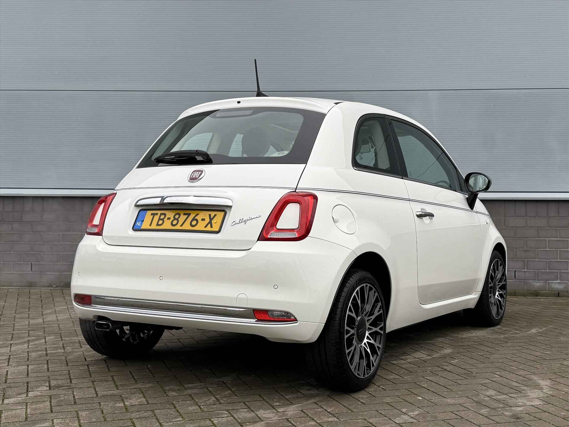 FIAT 500 TwinAir Turbo 80pk Dualogic Collezione | Automaat | Navigatie | Speed Limiter | Spraakbediening | Zeer Nette Auto! - 6/44