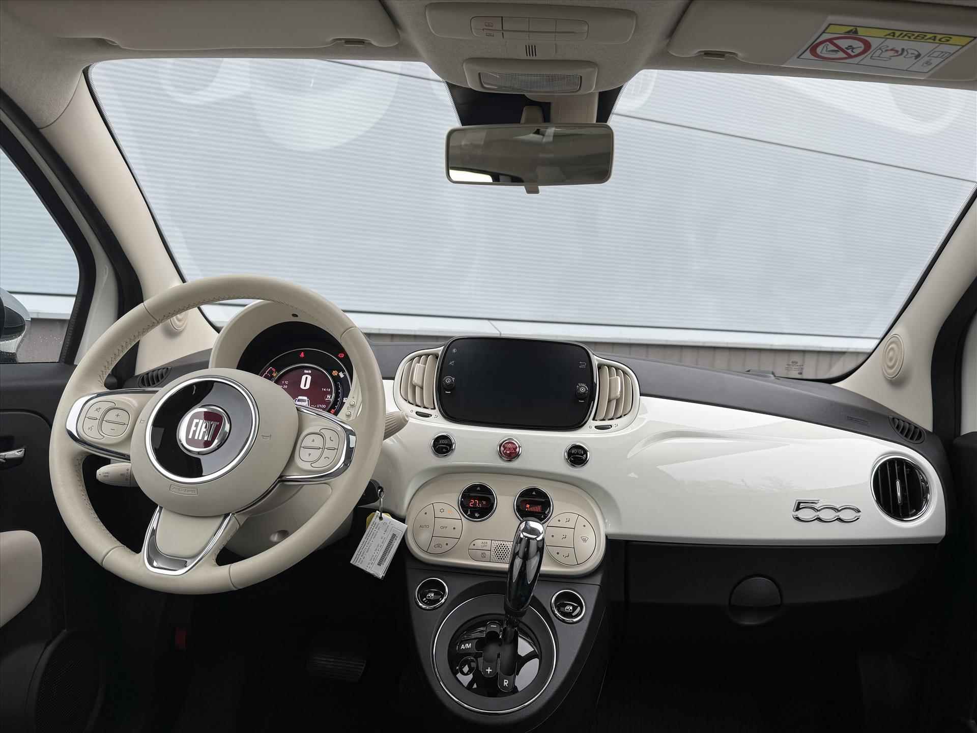 FIAT 500 TwinAir Turbo 80pk Dualogic Collezione | Automaat | Navigatie | Speed Limiter | Spraakbediening | Zeer Nette Auto! - 15/44