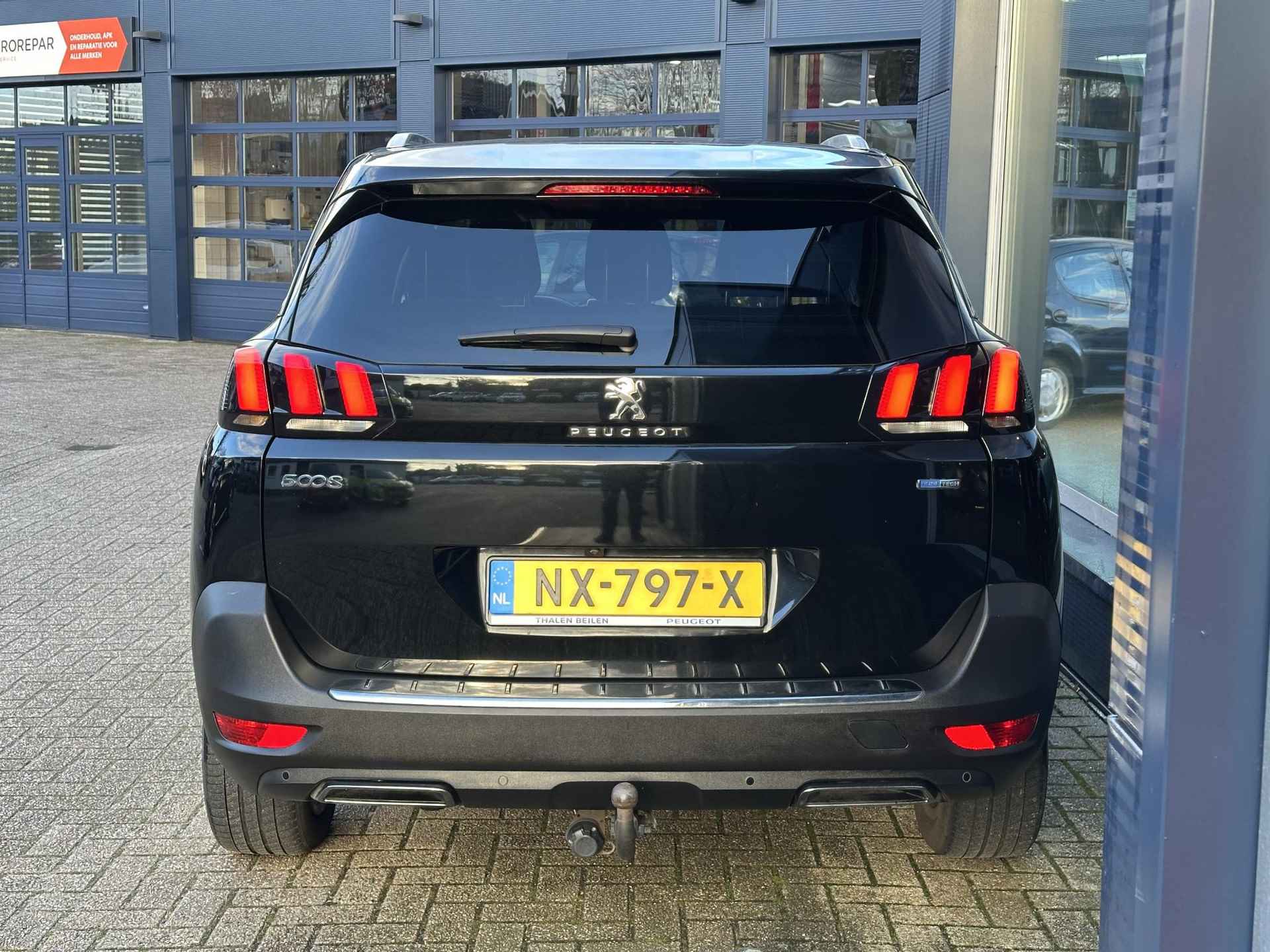 Peugeot 5008 1.2 Turbo 130 PK Allure | Zeer complete uitvoering | Nieuw Geleverd | Full LED Verlichting | Trekhaak 1100 KG | Navigatie | 7 - Zitplaatsen | GT Uitlaatsierstukken | Cruise & Climate Control | 19 Inch Lichtmetalen Velgen | Dakrails - 5/59