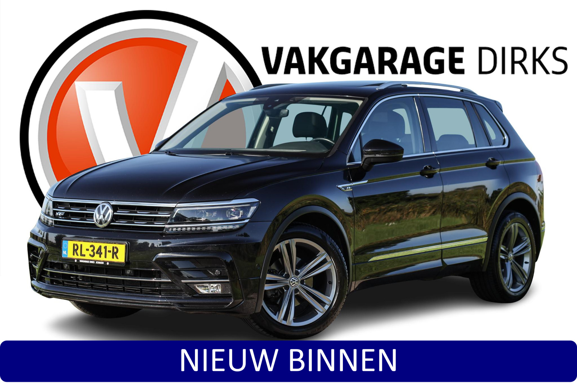 Volkswagen Tiguan 1.4 TSI 150 pk DSG 2x R-Line ✅ Leder ✅ Pano ✅ LED