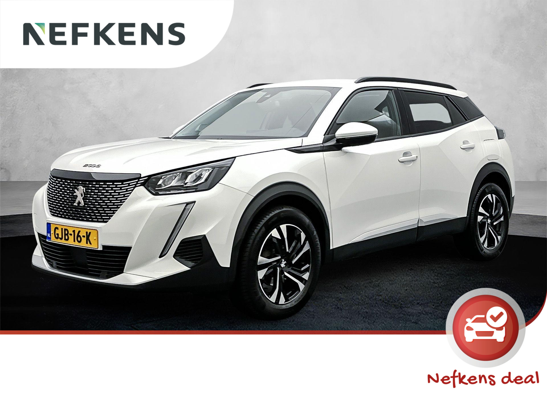 Peugeot 2008 SUV Allure 130pk Automaat | Navigatie via Apple Carplay / Android Auto | Achteruitrijcamera | Led koplampen | Climate Control | Cruise Control | Stoelverwarming | Parkeersensoren | DAB+ radio | Donker getint glas | 17" lichtmetalen velgen |