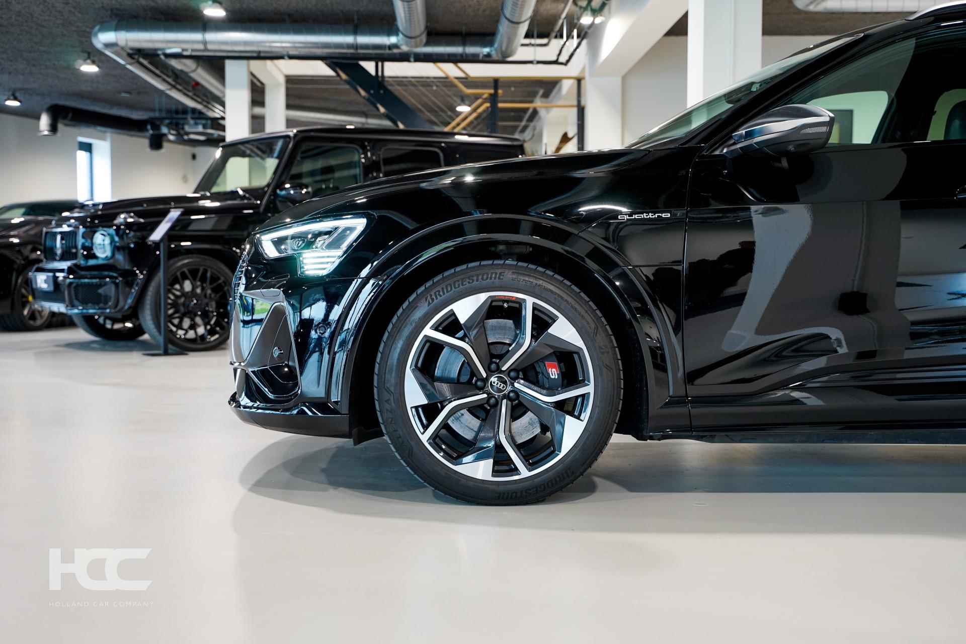 Audi e-tron Sportback S | 2020 | Pano | B&O | RS-stoelen | Zwart optiek - 5/34