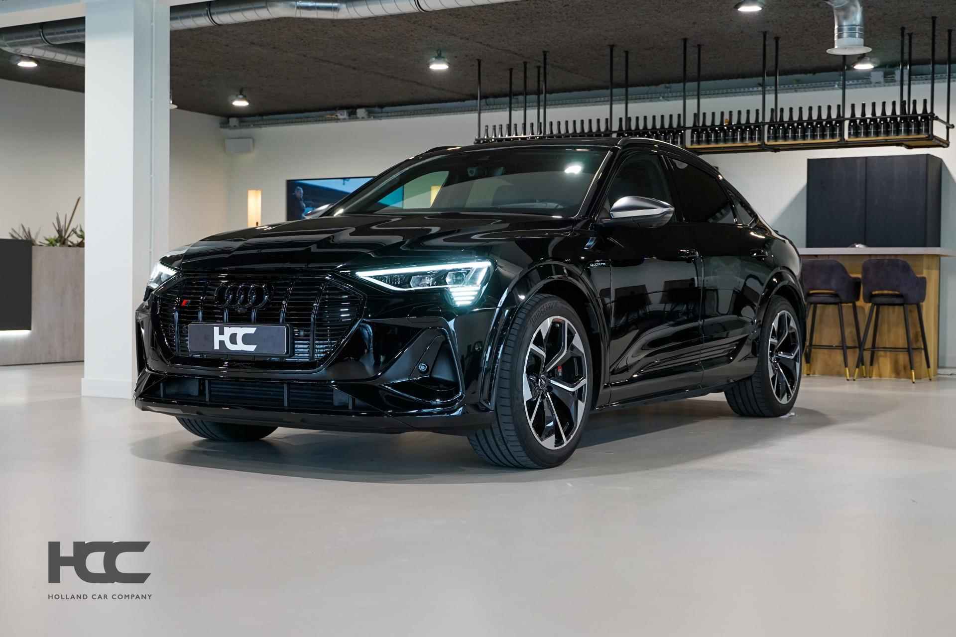 Audi e-tron Sportback S | 2020 | Pano | B&O | RS-stoelen | Zwart optiek - 1/34
