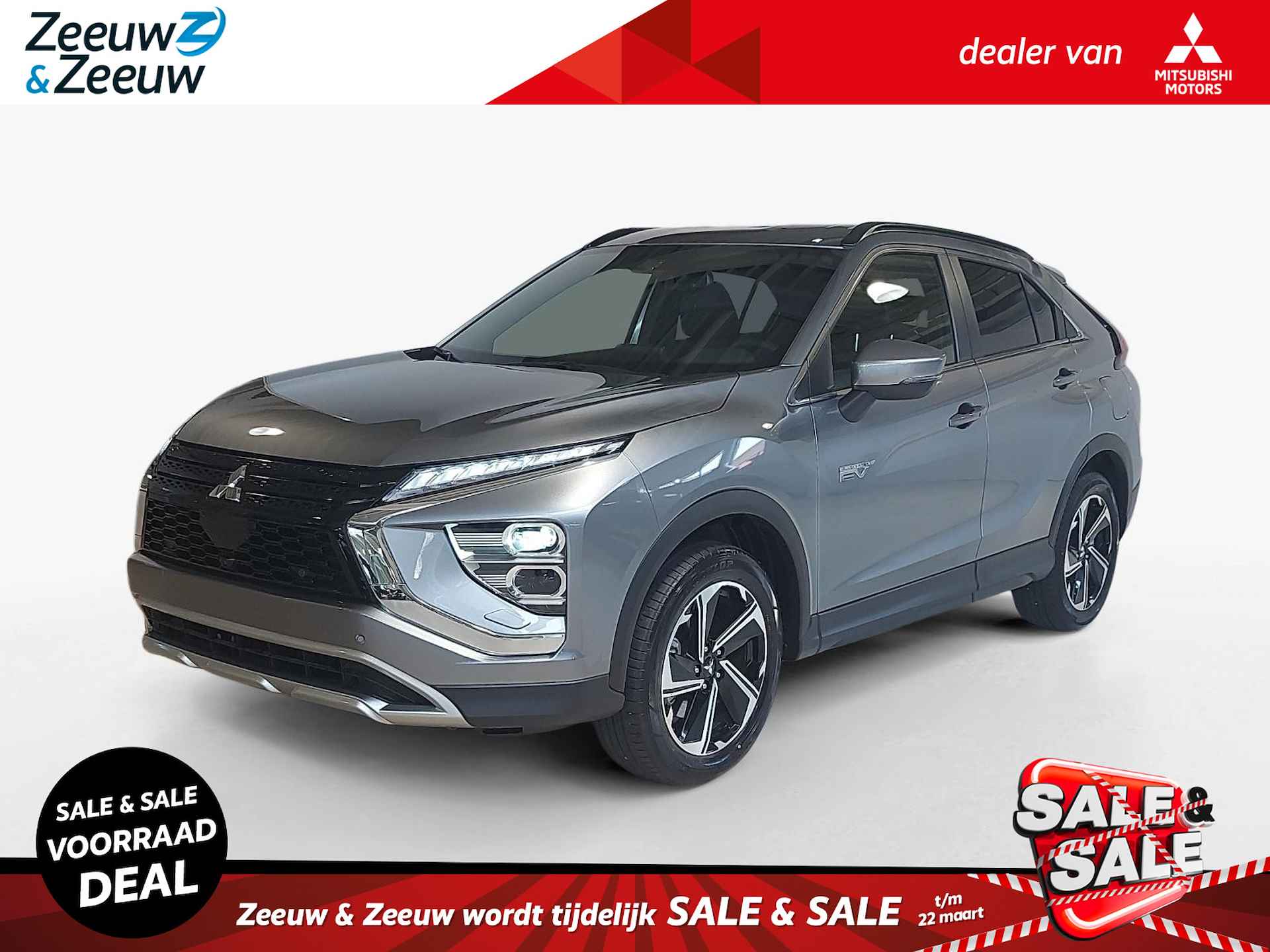 Mitsubishi Eclipse Cross 2.4 PHEV Intense+ | €8000,- VOORRAAD KORTING | Direct leverbaar | 8 JAAR GARANTIE |