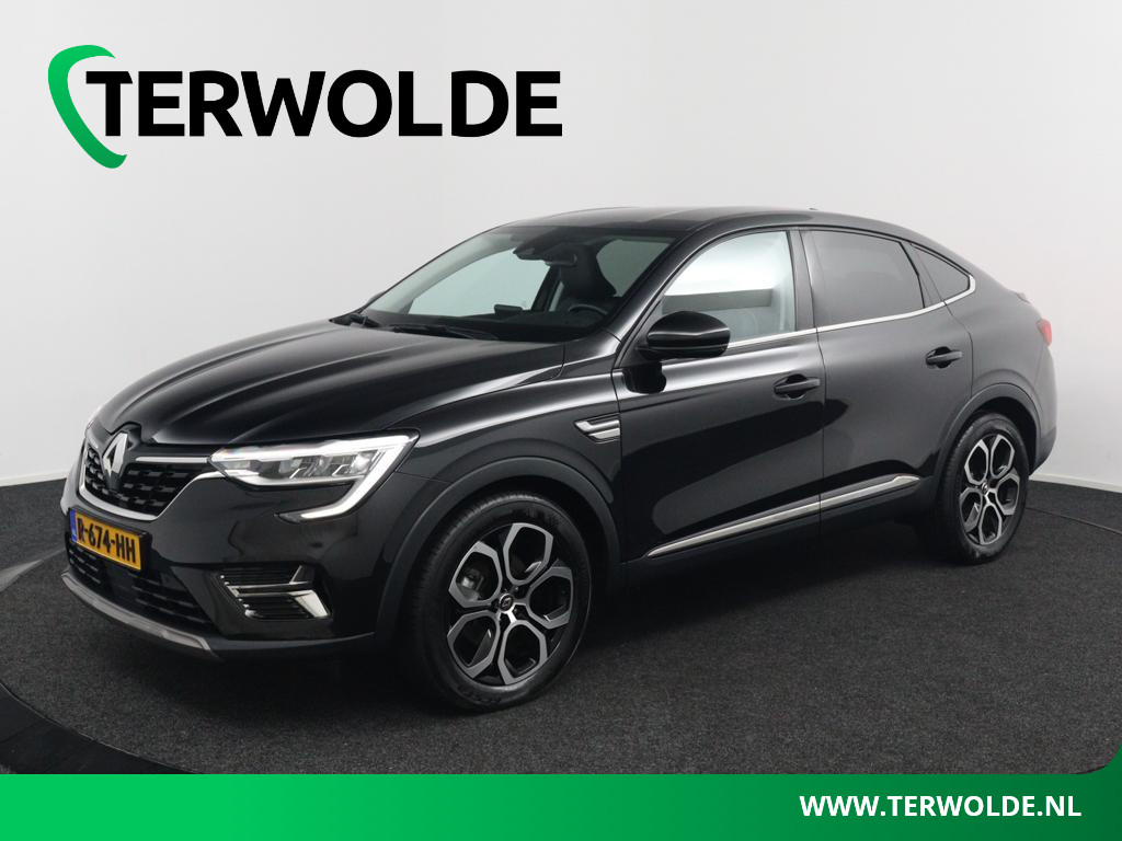 Renault Arkana 1.6 E-Tech Hybrid 145 Intens | Stoelverwarming | Camera | Digitale Cockpit | Stuurwiel Verwarmd | Origineel Nederlands | Adaptieve Cruise Control | 18'' Lichtmetalen Velgen | Metalic Lak |