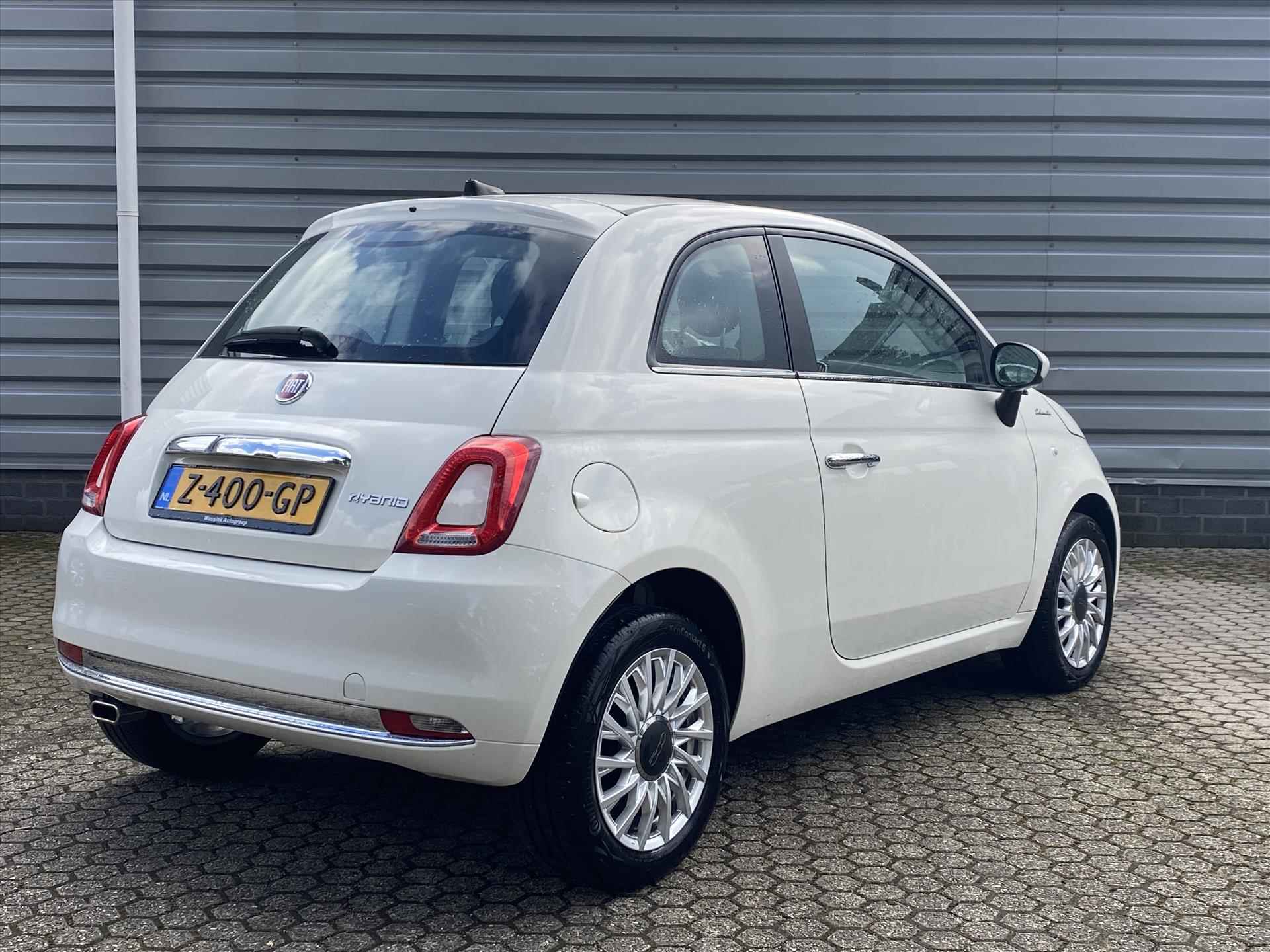 Fiat 500 1.0 70pk Hybrid Dolcevita | Carplay | Panoramadak | Climate Control | - 8/22