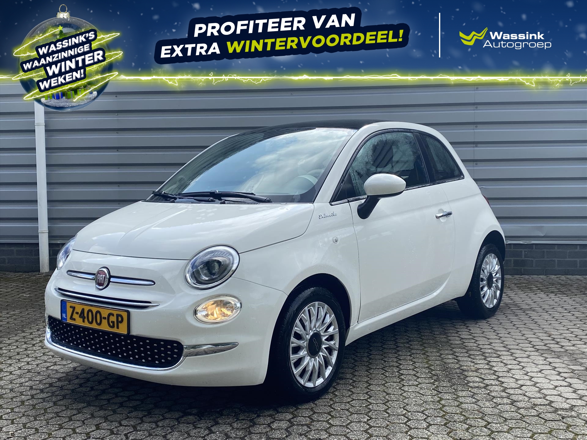 Fiat 500 1.0 70pk Hybrid Dolcevita | Carplay | Panoramadak | Climate Control |