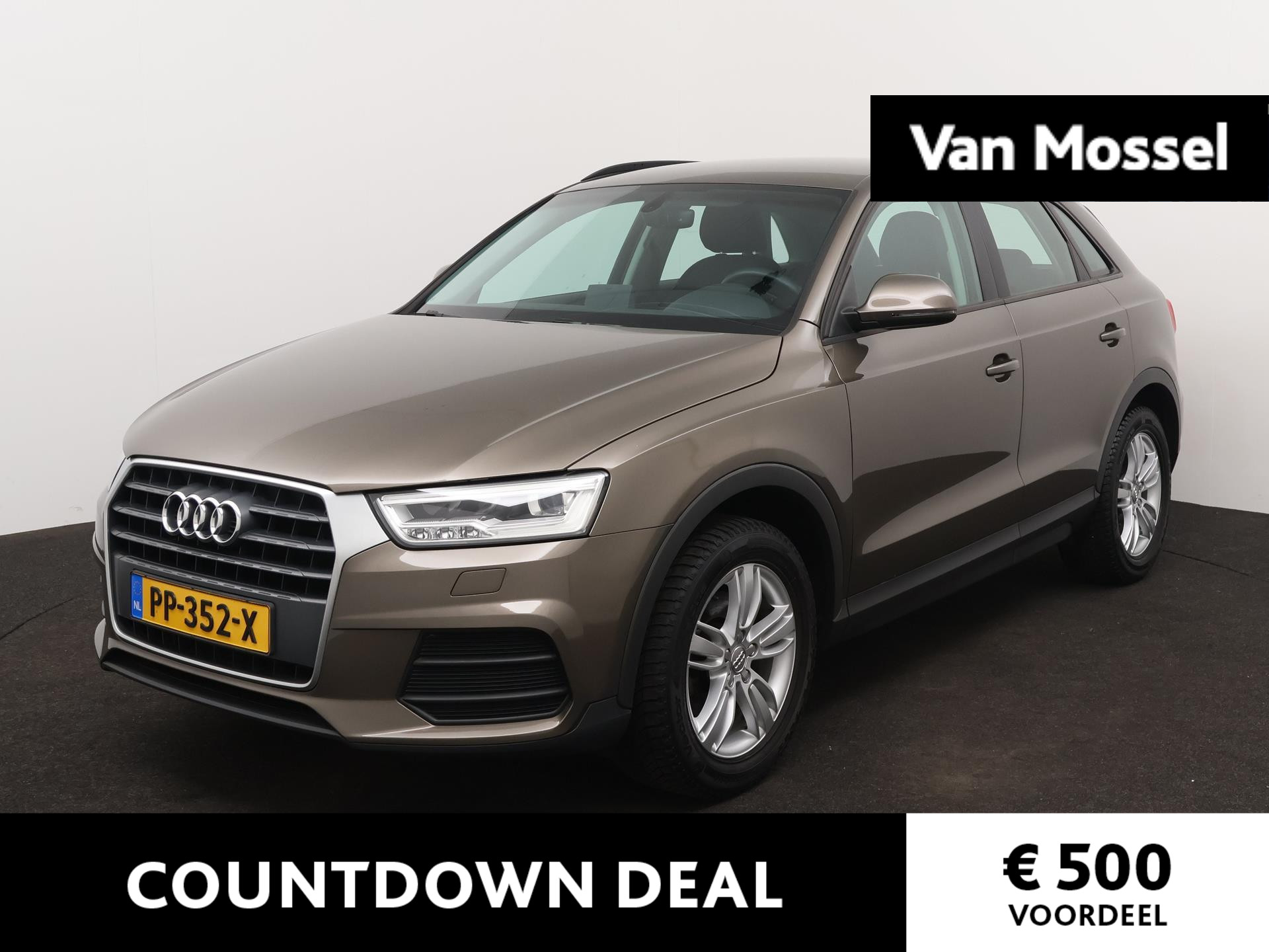 Audi Q3 1.4 TFSI CoD Adrenalin 150 PK | Automaat | Navigatie | Cruise Control | Climate Control | Stoelverwarming | Keyless | Parkeersensoren | LED | Lichtmetalen velgen |