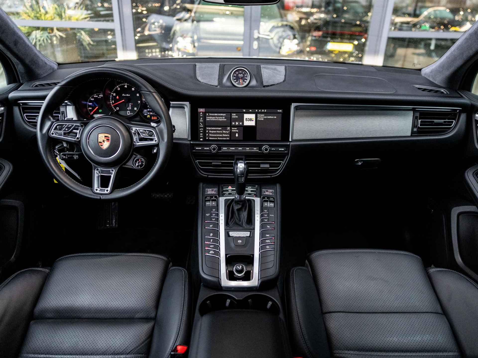 Porsche Macan 2.9 Turbo | SPORTDESIGN | SPORTCHRONO | SPORTUITLAATSYSTEEM | 18-WEG STOELEN | PASM +LUCHTVERING | PDLS+ | STUURBEKRACHTIGING + | PANORAMA/SCHUIF-KANTELDAK | NL AUTO | ALCANTARA DAKHEMEL | - 12/50