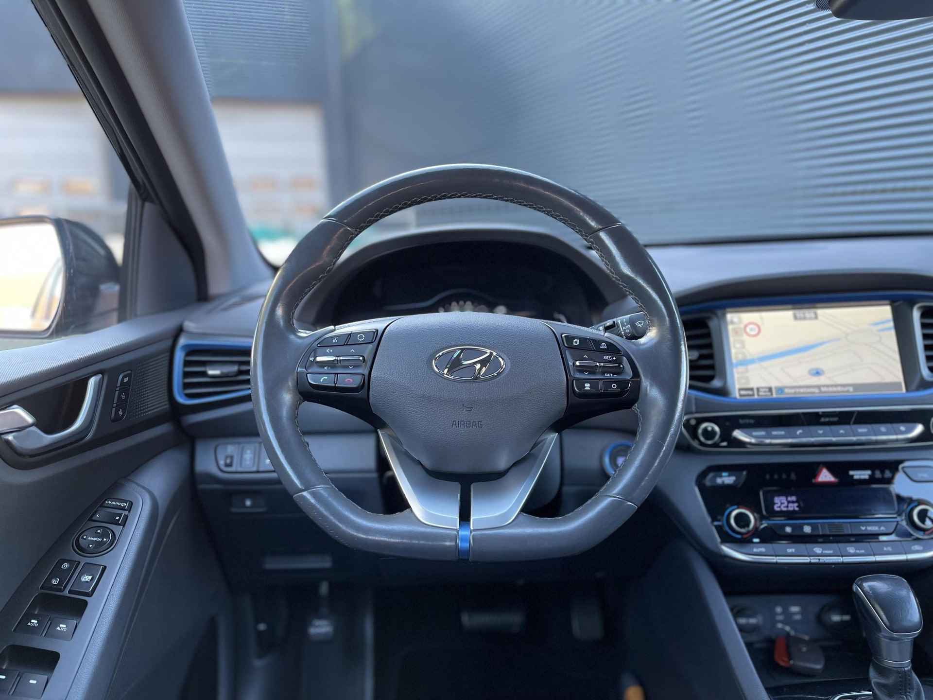 Hyundai IONIQ 1.6 GDi Premium | Schuif-/Kanteldak | Leder | Apple Carplay/Android | Stuur- + Stoelverwarming | Geheugenstoel | Rijklaarprijs! - 14/32