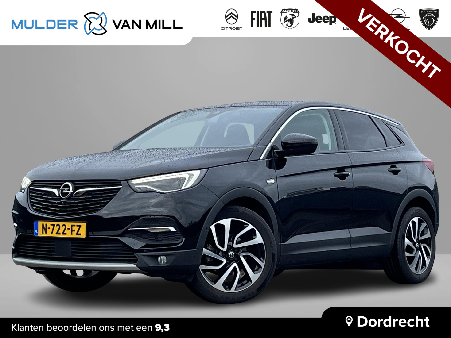 Opel Grandland X 1.2 Turbo 130pk Business Elegance |19 INCH VELGEN|AGR-STOELEN|FULL LED|STOELVERWARMING V+A|NAVI PRO|ISOFIX|