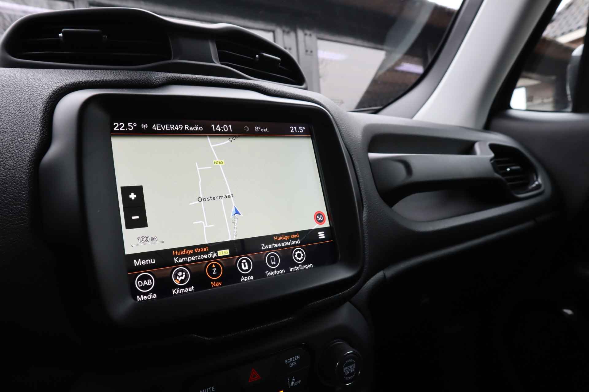 Jeep Renegade 1.3T DDCT Longitude | Automaat | DAB Radio | Navigatie | Apple Carplay & Android Auto | Keyless - 12/42