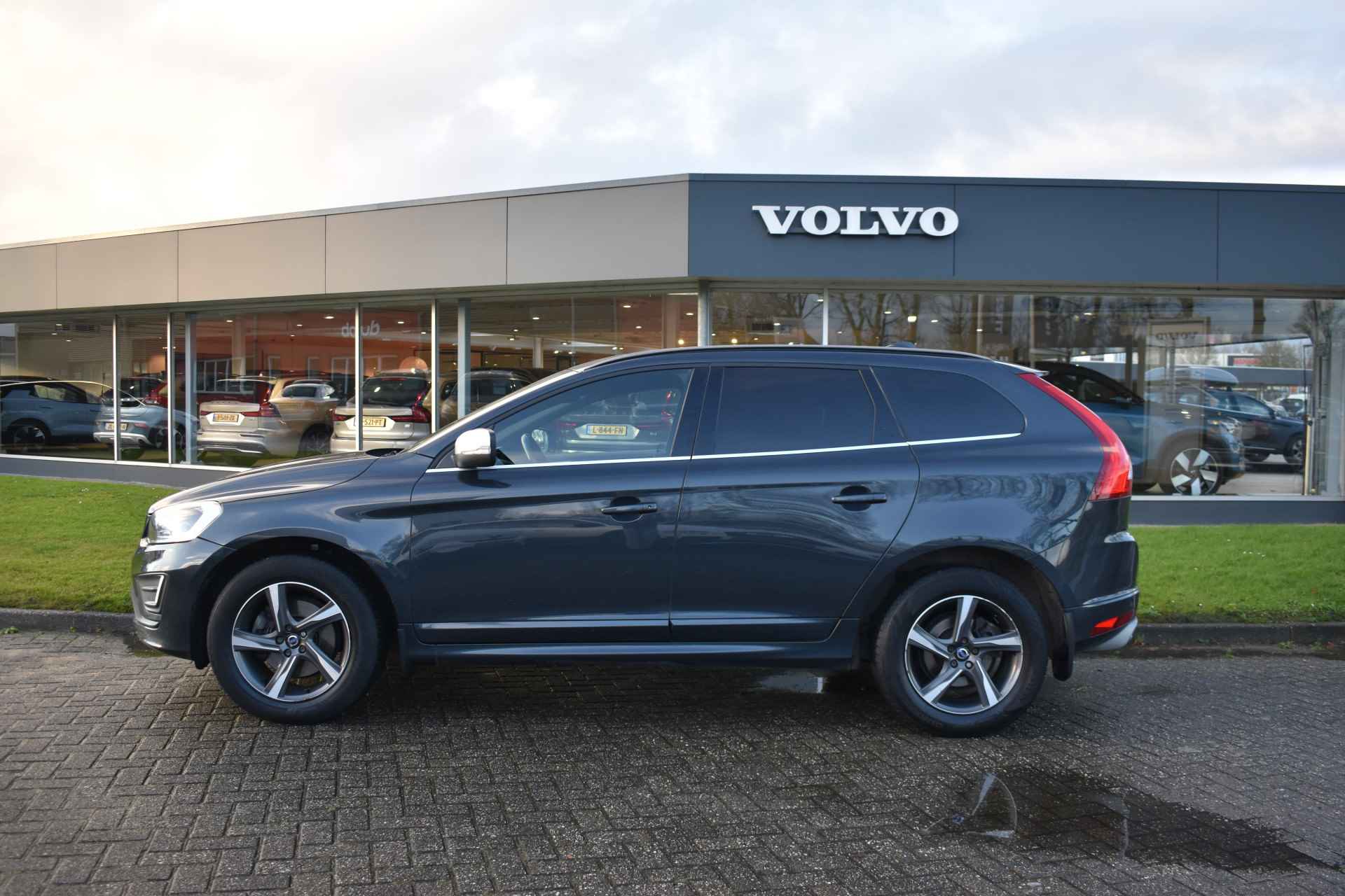 Volvo XC60 D4 190PK AWD Automaat R-Design | Standkachel | 5-Cilinder | ACC | Blis | Leder | 18"LMV | Schuifdak | Trekhaak - 19/31