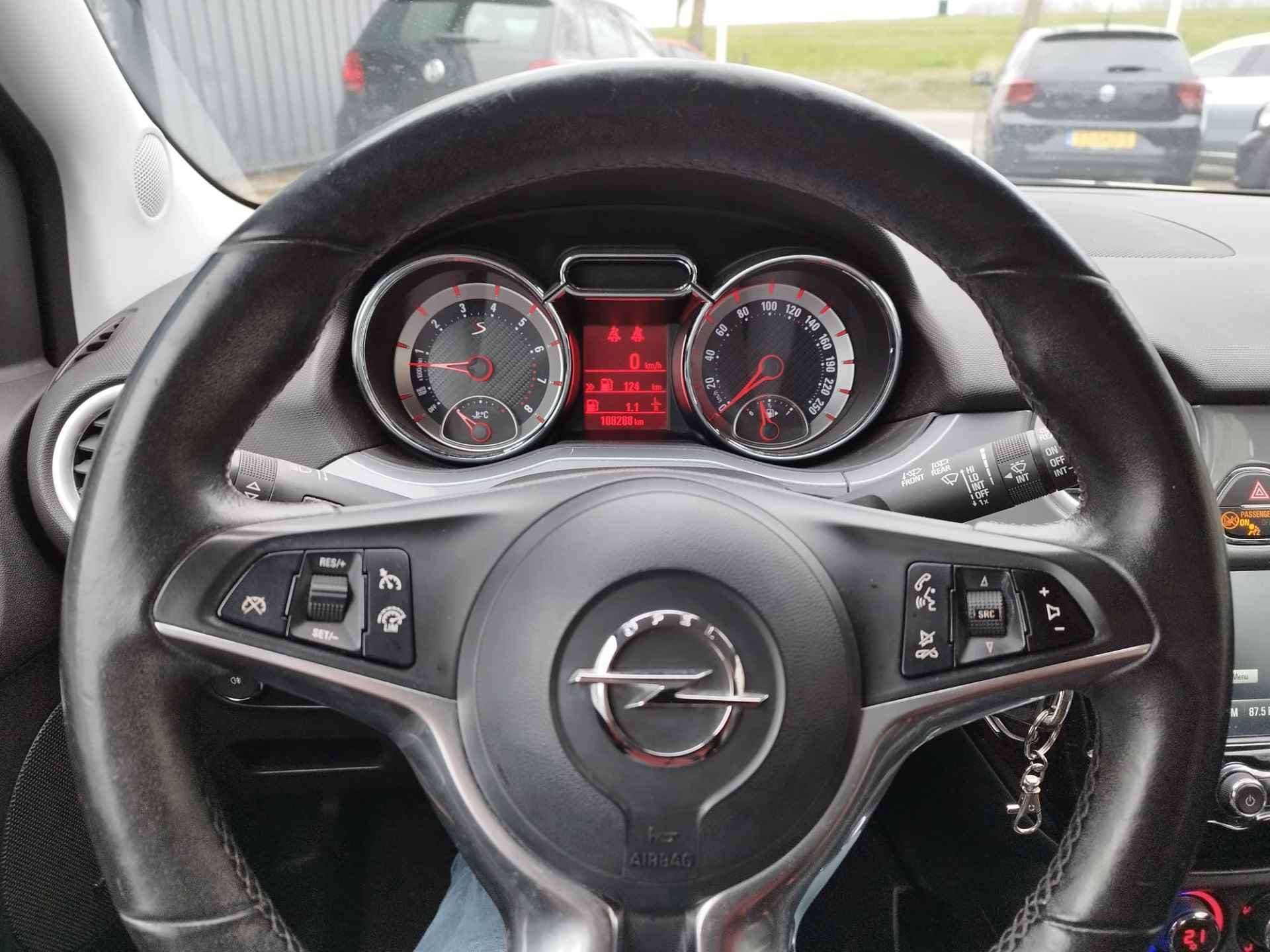 Opel ADAM 1.4 Turbo S ** CLIMA ** CRUISE ** DAB ** 17 inch **  Wi Pakket ** Infinity Audio ** - 14/24