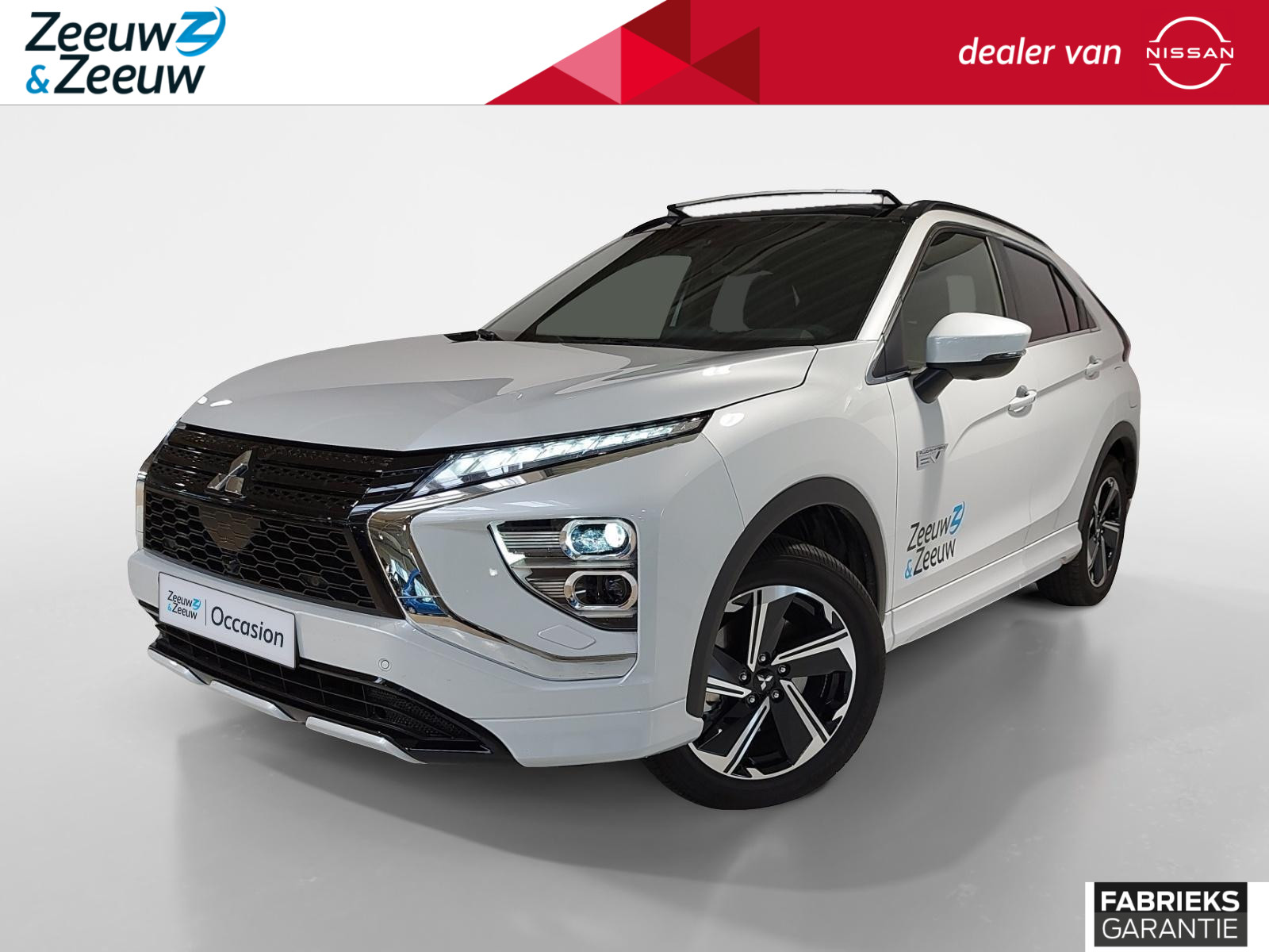 Mitsubishi Eclipse Cross 2.4 PHEV Instyle | Schuif/Kantel dak | 360-Camera | Parkeersensoren | Dodehoek detectie | Elektrische stoelen | Stoelverwarming voor+ achter | Stuurverwarming | Navigatie | Apple Carplay/Android auto |