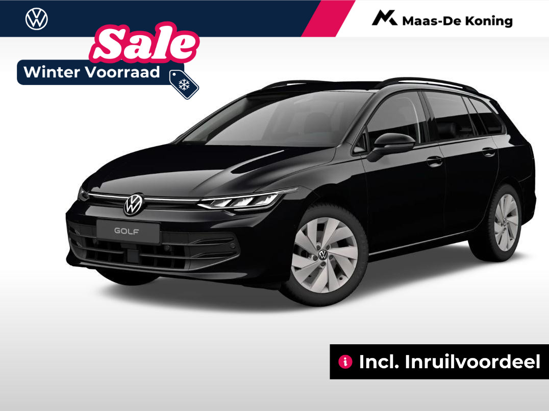 Volkswagen Golf variant Life Edition 1.5 TSI 116 pk 6 versn. Hand · Comfort pakket · Trekhaak · Incl. inruilvoordeel ·