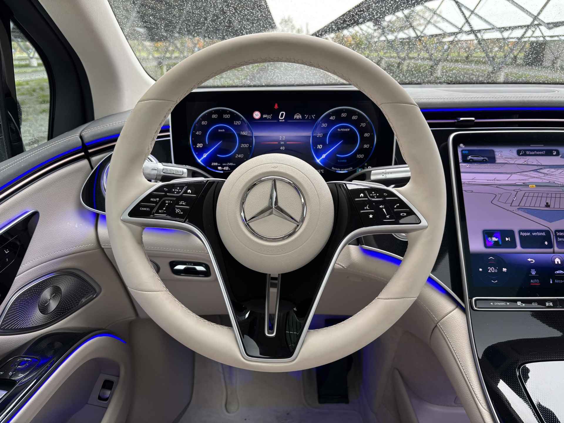 Mercedes-Benz EQS SUV 450+ Luxury Line 108 kWh | Panoramadak | Burmester | 360 camera | Memory stoelen | Sfeerverlichting | Stoelventilatie/verwarming | Trekhaak | - 15/43