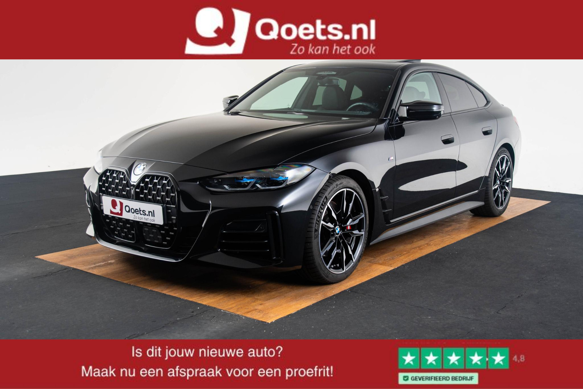 BMW 4-serie Gran Coupé M440i xDrive High Executive Schuif/kanteldak - Comfort Access - Laserlight - Harman Kardon - Parking Assistant Plus - Driving Assistant Professional