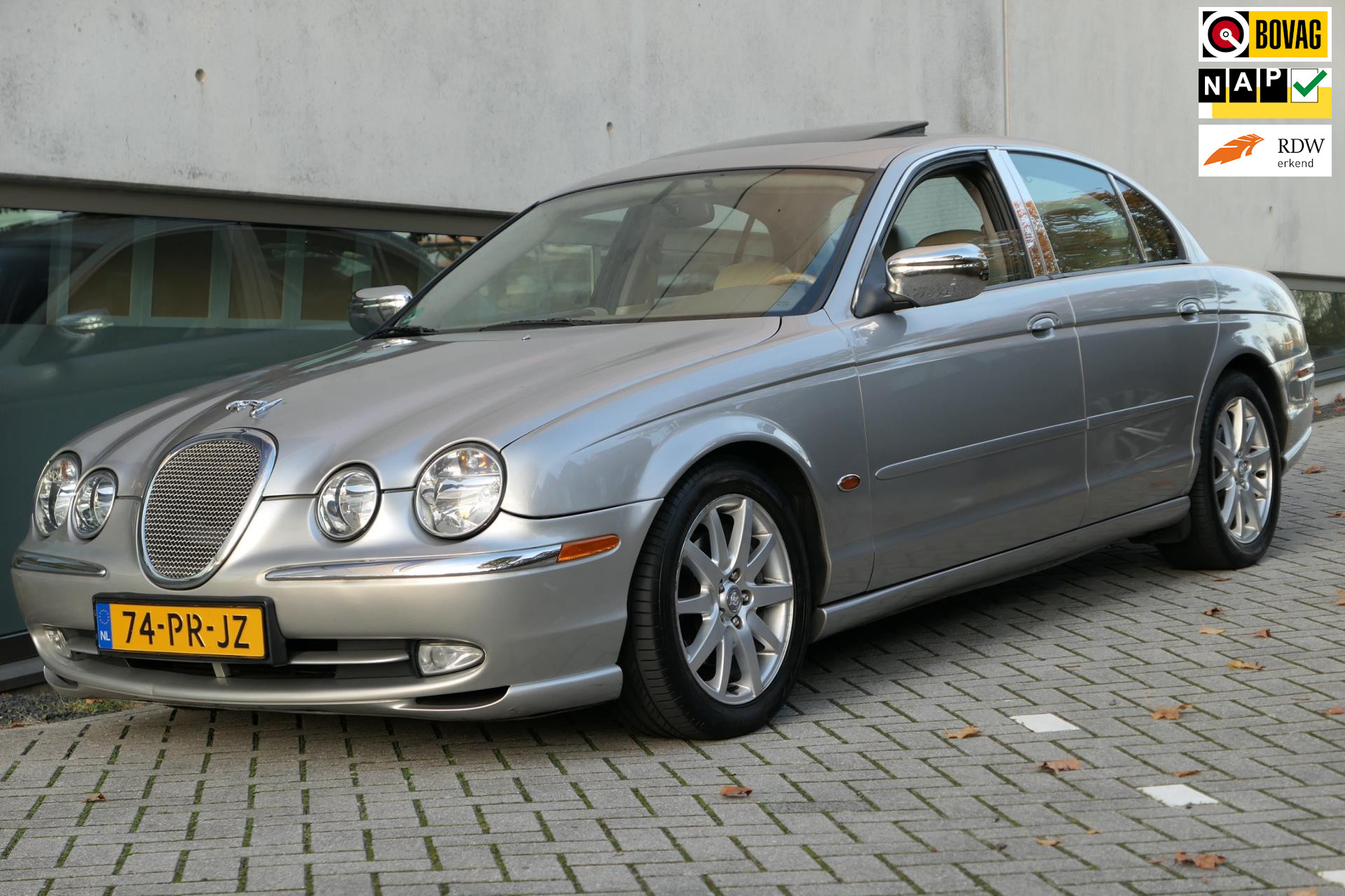 Jaguar S-type 4.0 V8 Schuifdak NAP Leder Navi Youngtimer