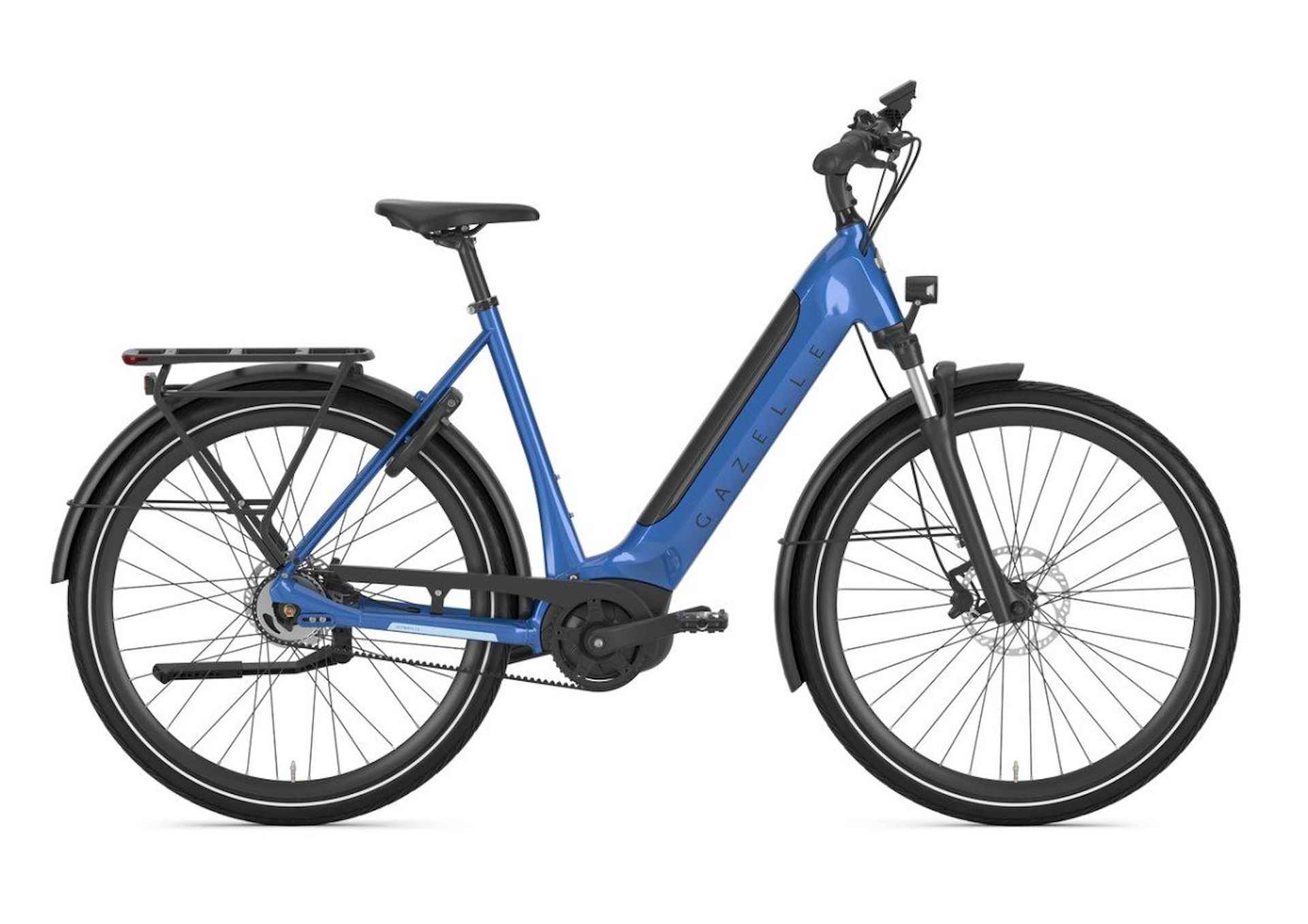 GAZELLE Ultimate test e-bike DAMES Tropical Blue Glans 53cm 2025