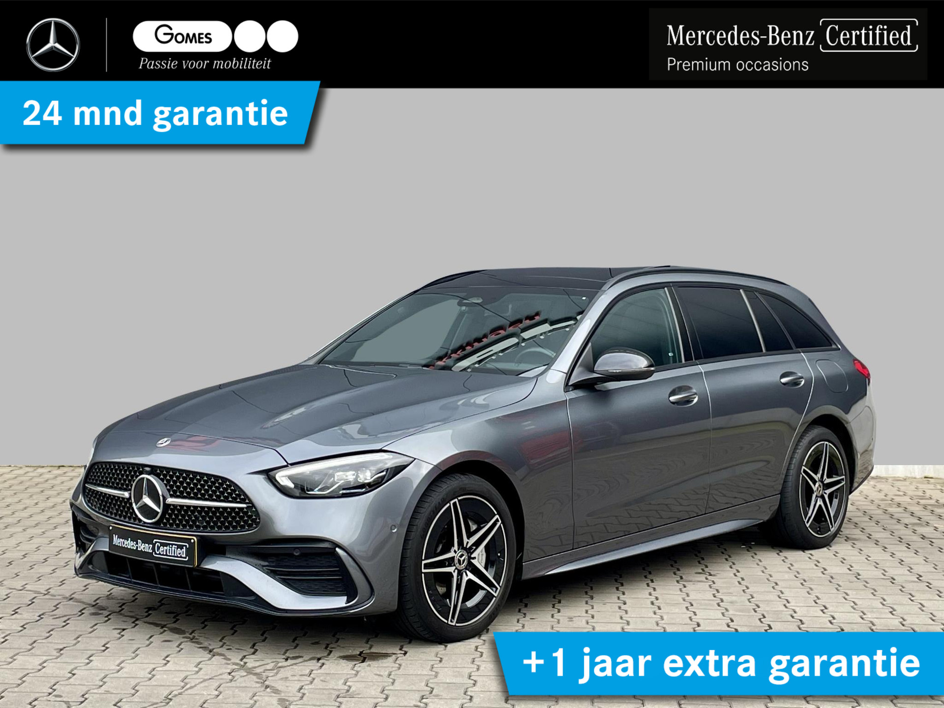 Mercedes-Benz C-klasse Estate 300 e AMG Line | Panoramadak | bij viaBOVAG.nl