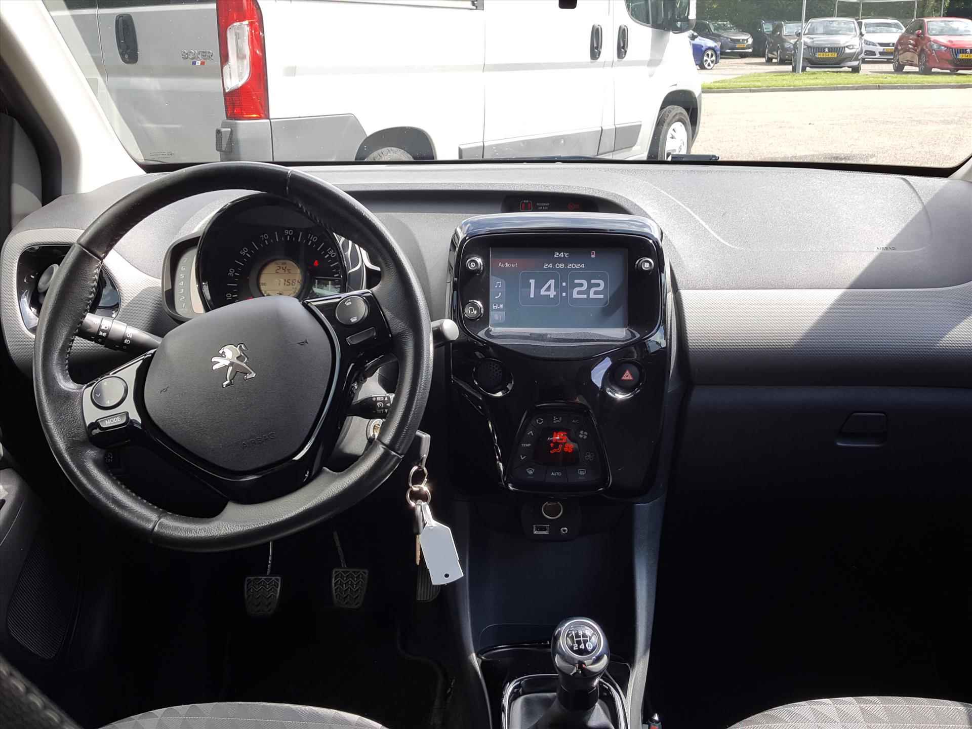 PEUGEOT 108 1.0 e-VTi 72pk 5D Allure | Airco | Groot scherm met AppleCarplay&AndroidAuto | Bluetooh bellen&muziekstreaming | Camerahulp achter | - 14/49