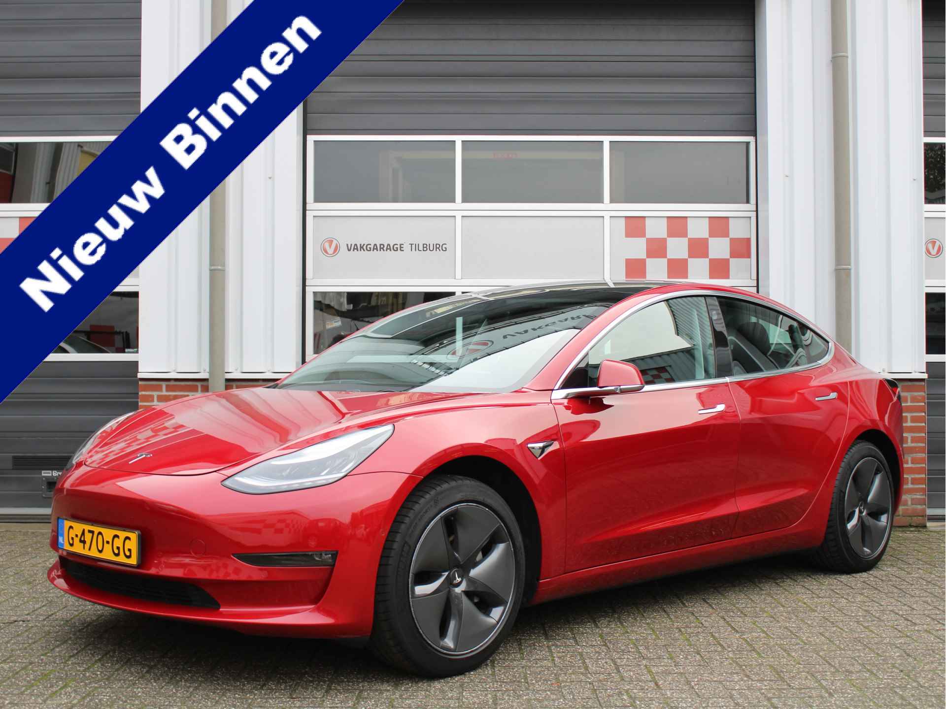 Tesla Model 3 Standard RWD Plus 60 kWh /Autopilot/Panoramadak/NAVI/PDC/Leder/Adaptive Cruise/Stoelverwarming/NAP! 1e eig! - 1/41