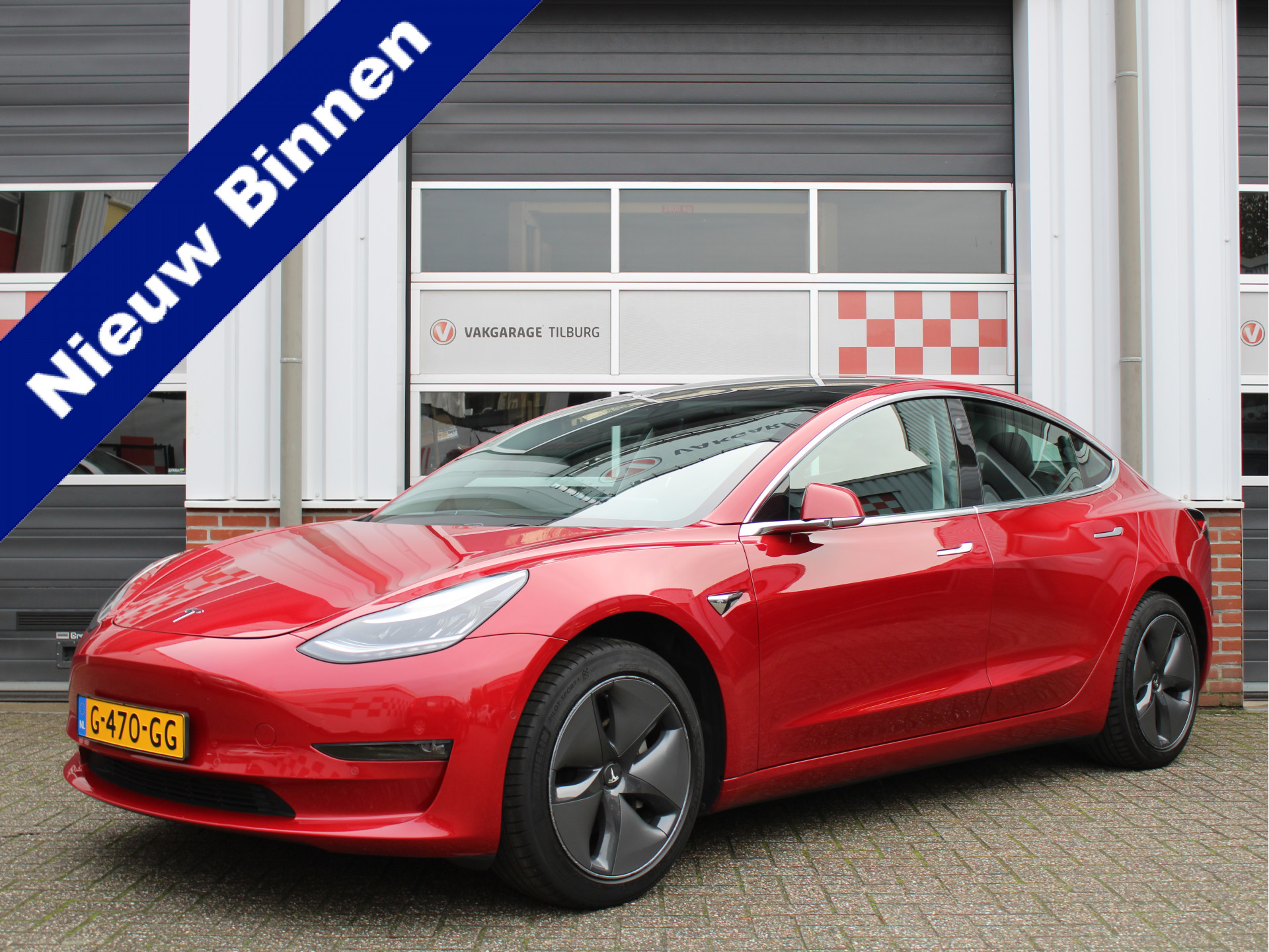 Tesla Model 3 Standard RWD Plus 60 kWh /Autopilot/Panoramadak/NAVI/PDC/Leder/Adaptive Cruise/Stoelverwarming/NAP! 1e eig!