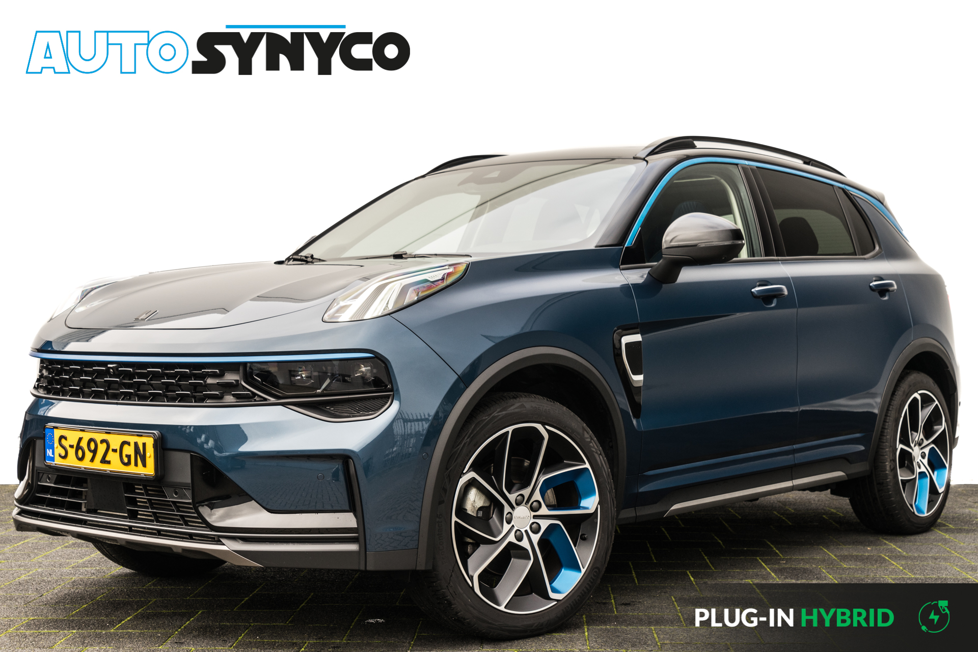 Lynk & Co 01 1.5 Plug-in Hybrid 262 Pk I Nw  Modeljaar I Panoramadak I 75 km Elektrisch I 360 Camera I Infinity audio l Full Map Navi I Carplay I 20 inch. LMV