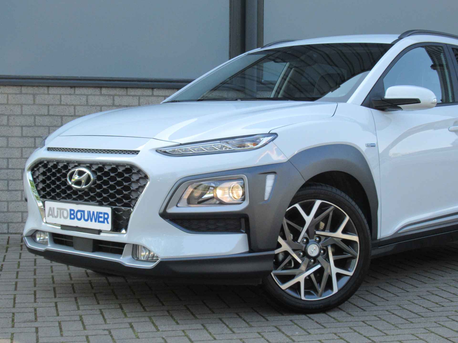 Hyundai KONA 1.6 GDI HEV Hybride 2e eigen |18"inch |camera| clima |half leder | keyless - 3/25