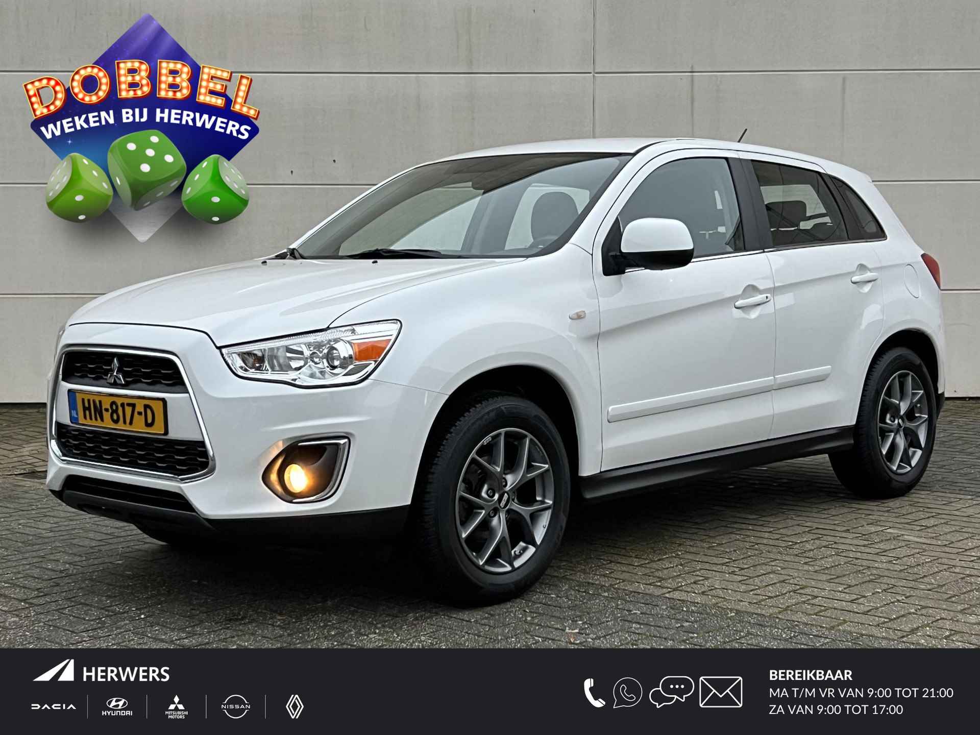 Mitsubishi ASX 1.6 Cleartec Bright / Airco / Dealer Onderhouden / Licht Metalen Velgen / Radio / Trekhaak 1.200 KG Trekgewicht / - 1/25