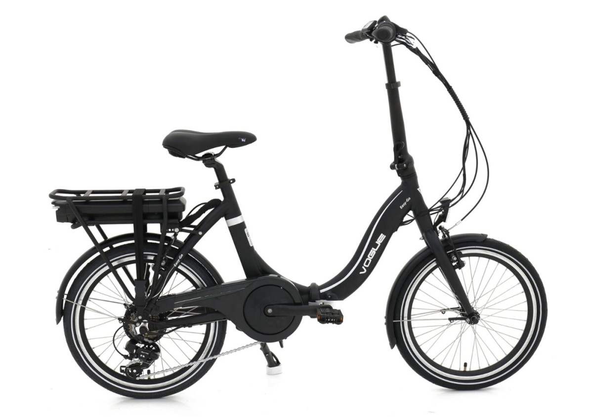 Vogue E-Bike Folding Easy-Go Matt Black 2022 bij viaBOVAG.nl