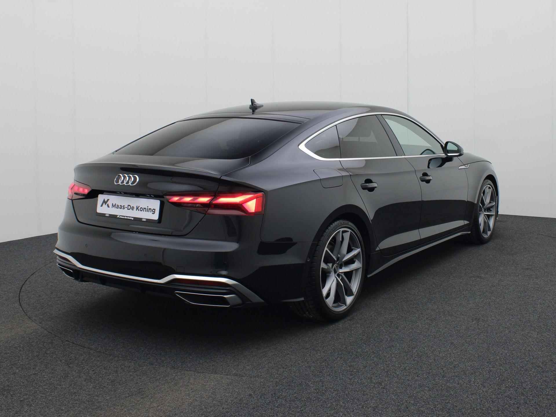 Audi A5 Sportback 40 TFSI/204PK S Line · Leder · Drive select · Stoelverwarming · Garantie tot februari 2029 of 100000km. - 3/51