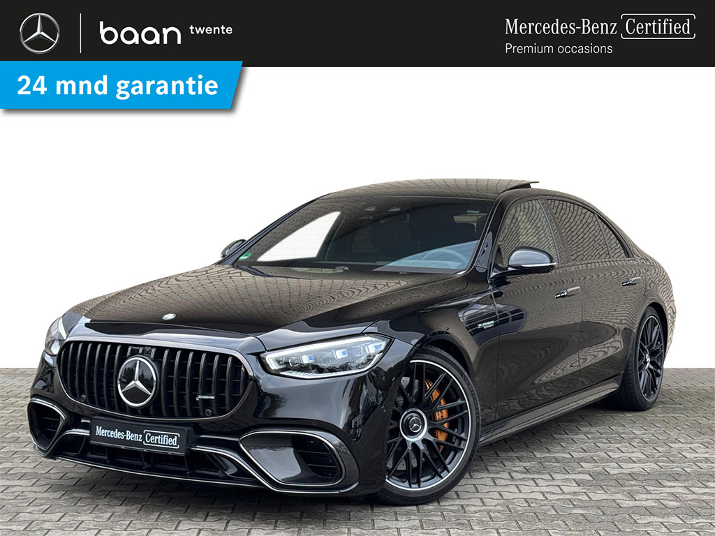 Mercedes-Benz S-Klasse S 63 AMG E Performance Lang l Exclusief pakket | First Class achtercompartiment | Driver's pakket | Stoelventilatie en verwarming | Keramische remmen l Carbon l 4D sound l Full Options!