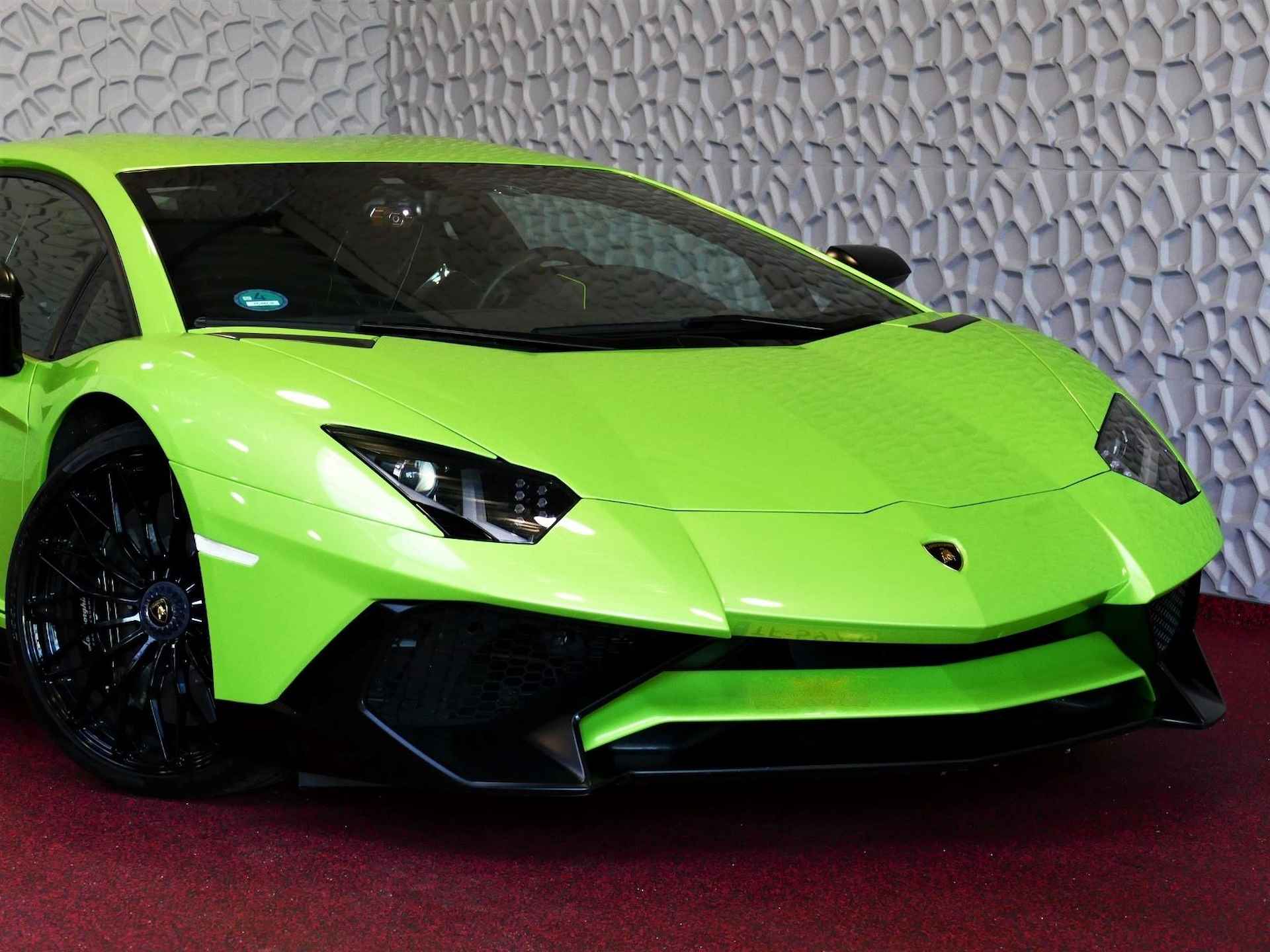 Lamborghini Aventador 6.5 V12 LP750-4 Superveloce SV Verde ithaca Lift Camera - 24/85