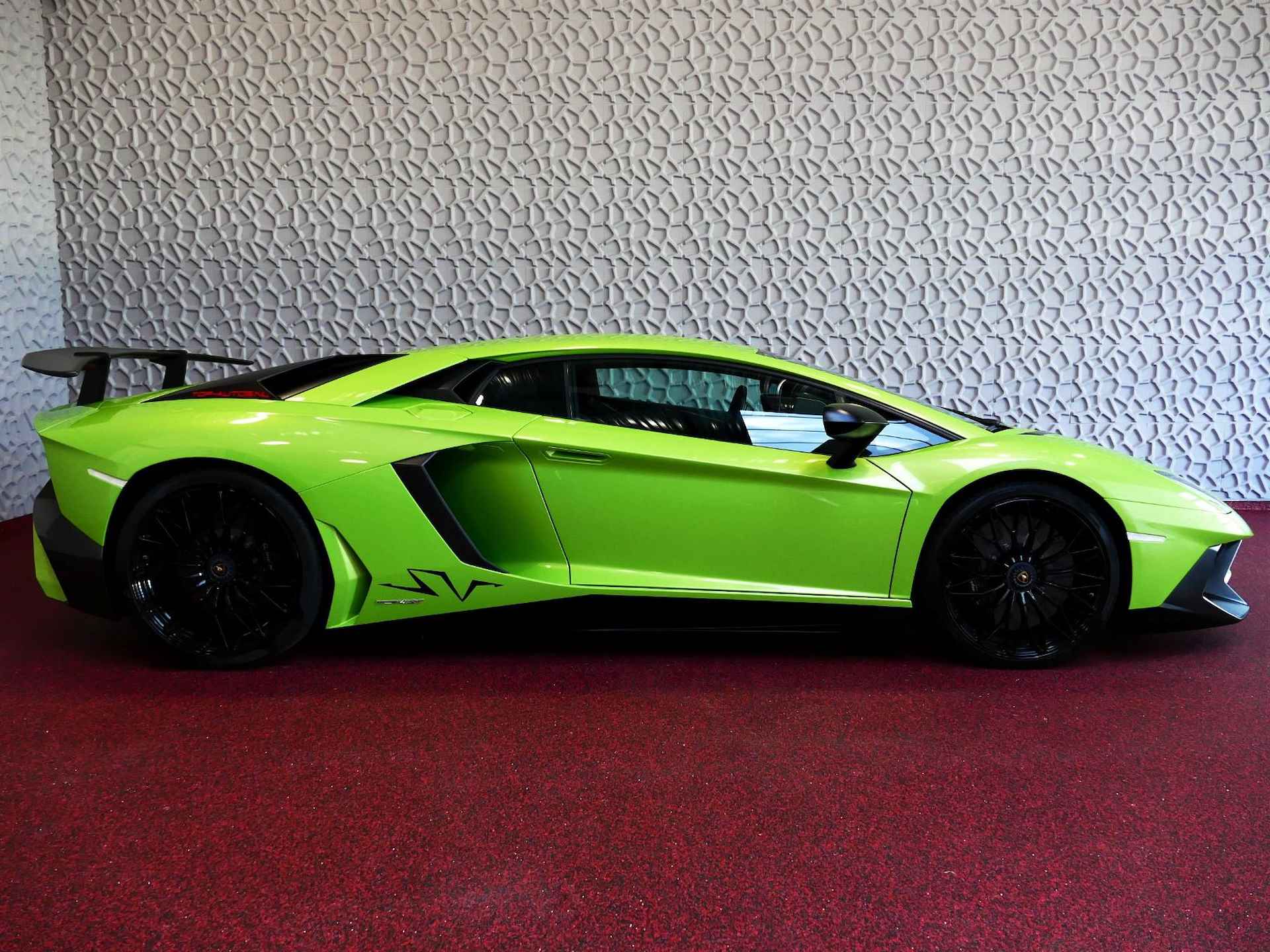 Lamborghini Aventador 6.5 V12 LP750-4 Superveloce SV Verde ithaca Lift Camera - 34/85