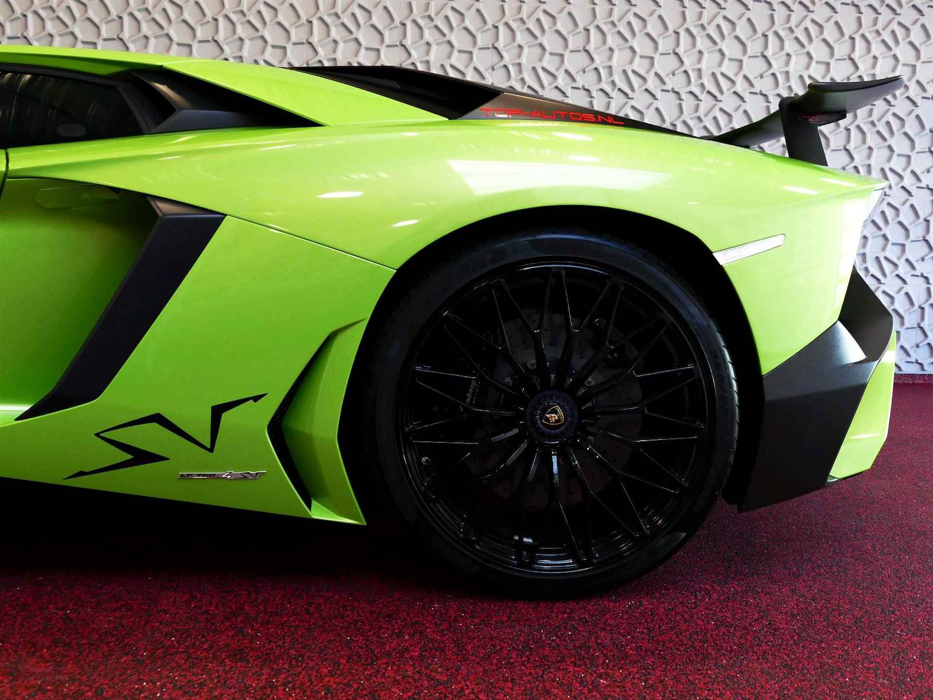 Lamborghini Aventador 6.5 V12 LP750-4 Superveloce SV Verde ithaca Lift Camera - 40/85