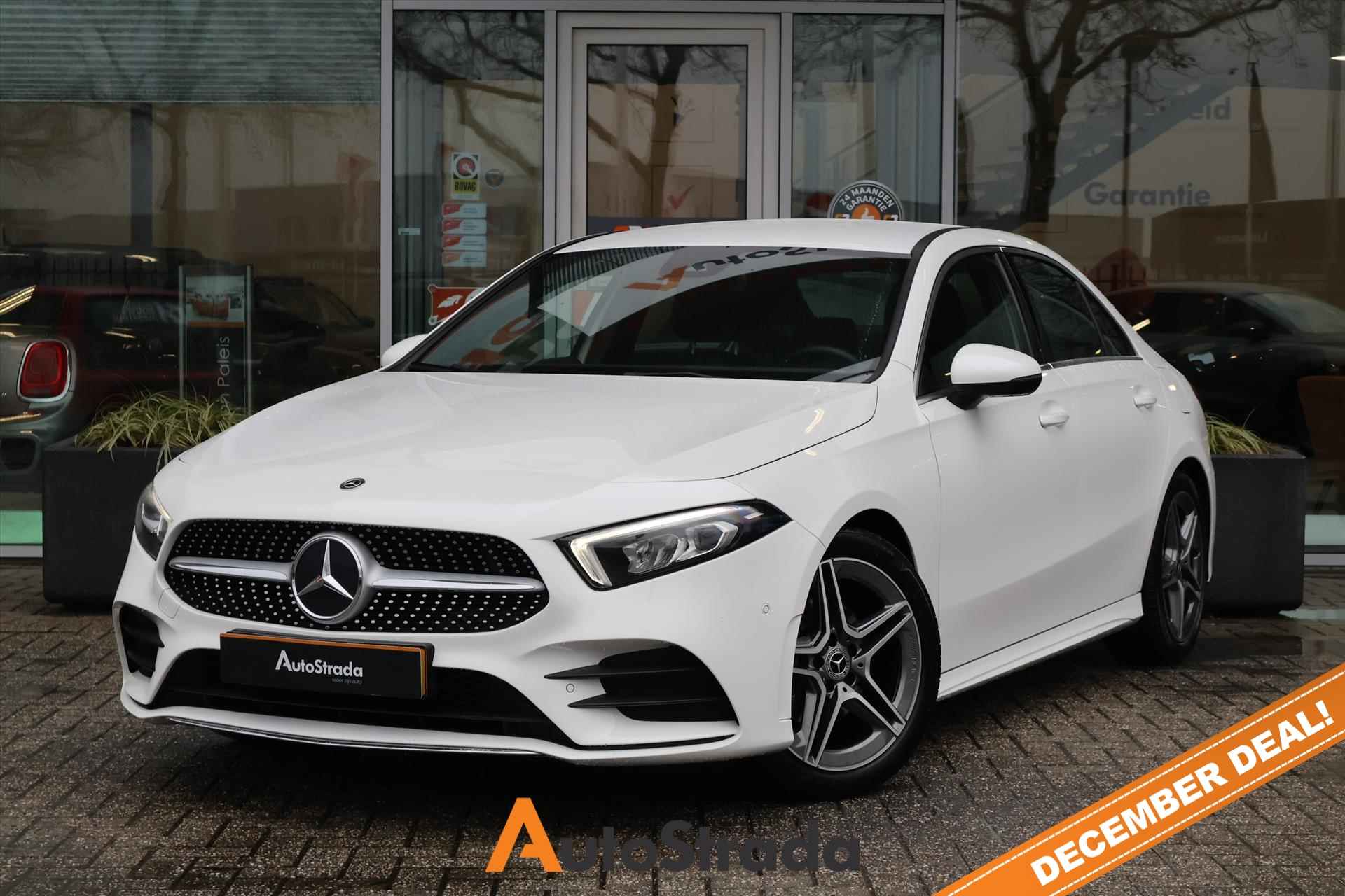 Mercedes A-Klasse Limousine A 200 AMG-Line 163pk 7G-DCT | Camera | LED | Navi | Carplay | Stoelverwarming - 1/40