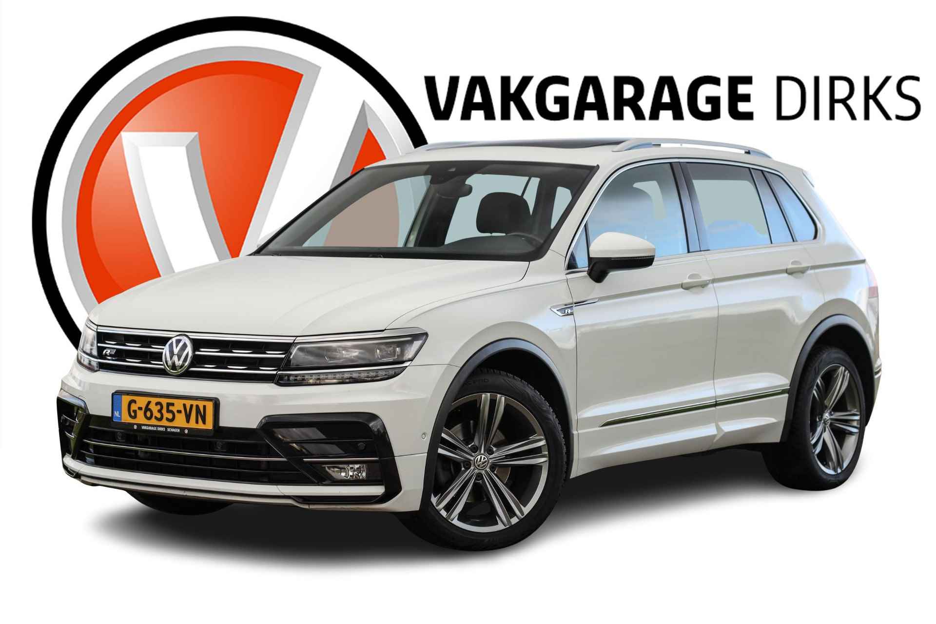 Volkswagen Tiguan 1.5 TSI ACT DSG 2x R-Line ✅ Pano ✅ Virtual ✅ Camera - 1/43