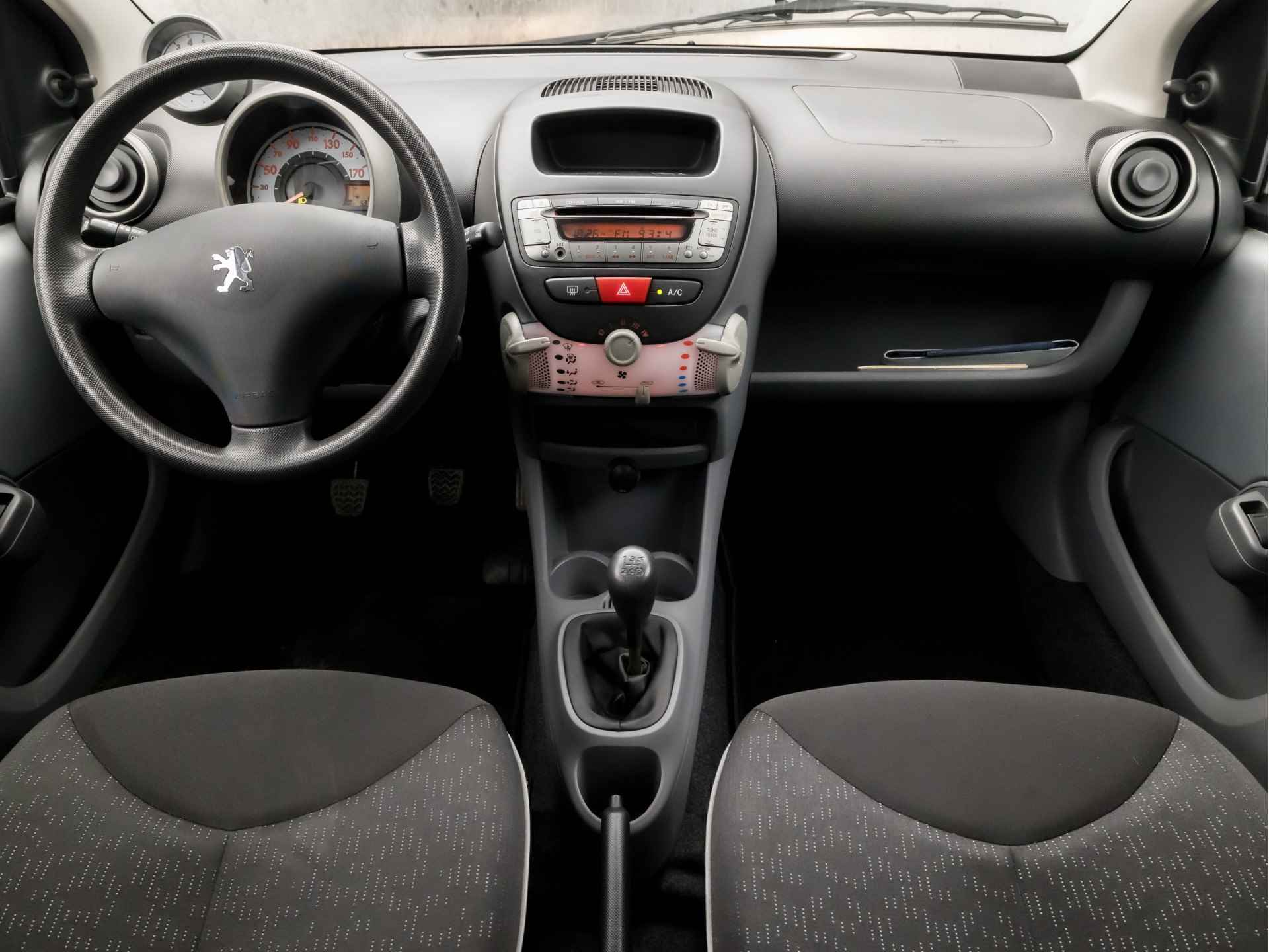 Peugeot 107 1.0-12V Sport (5 DEURS, NAP, RADIO, TOERENTELLER, AIRCO, SPORTSTOELEN, ELEK PAKKET, NIEUWE APK, NIEUWSTAAT) - 6/28