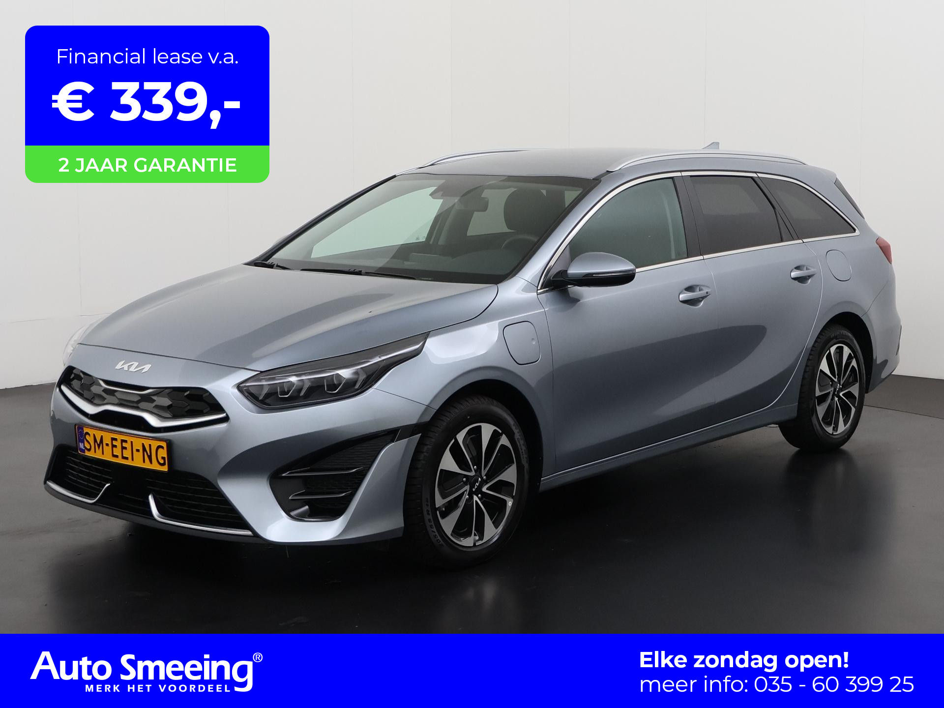 Kia Ceed Sportswagon 1.6 GDI PHEV DynamicPlusLine | Camera | Adaptief Cruise | Elek achterklep | Zondag Open!